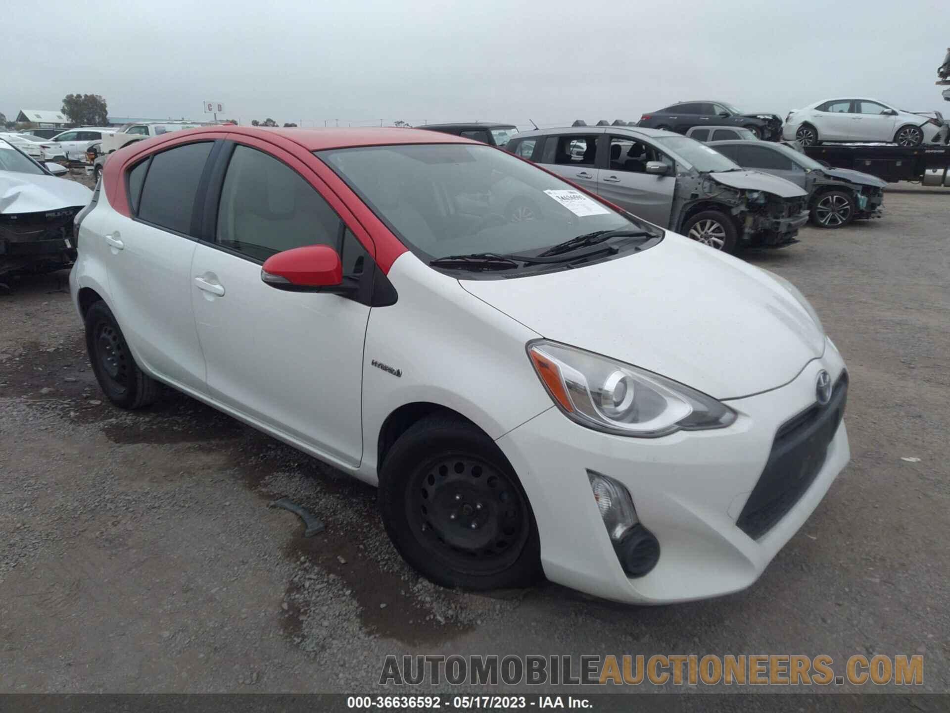 JTDKDTB35F1111782 TOYOTA PRIUS C 2015