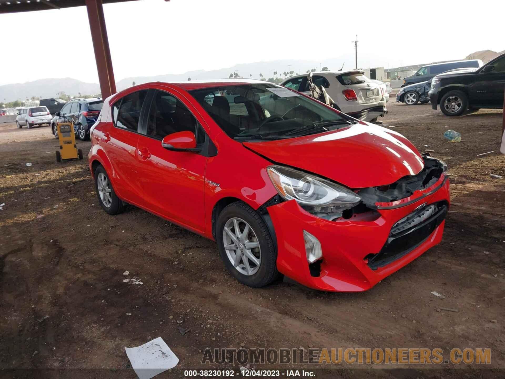 JTDKDTB35F1577485 TOYOTA PRIUS C 2015