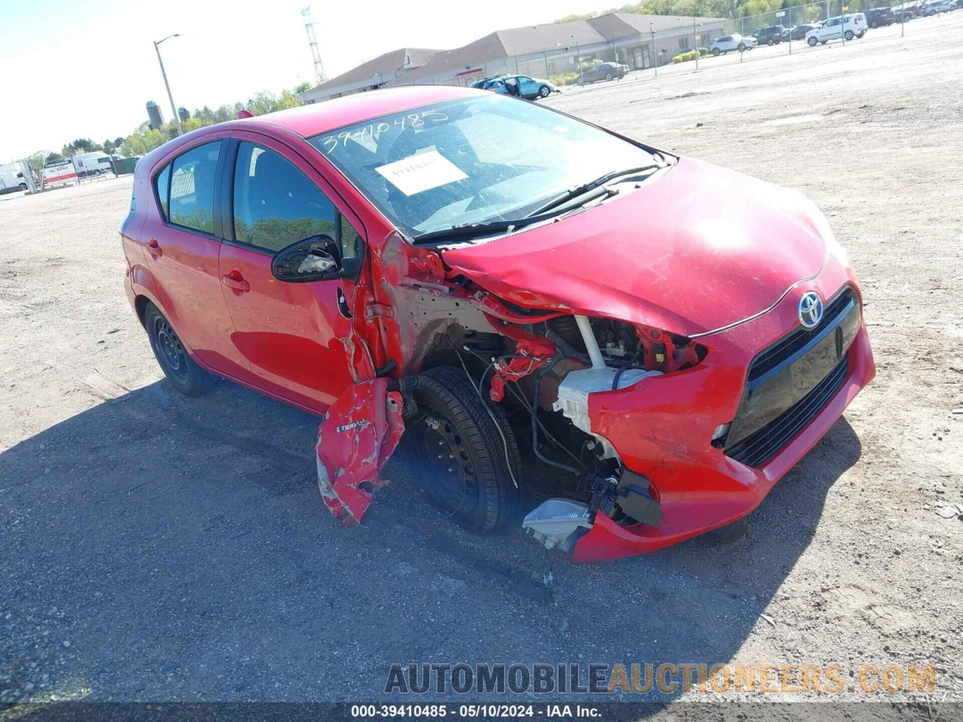 JTDKDTB35F1586221 TOYOTA PRIUS C 2015