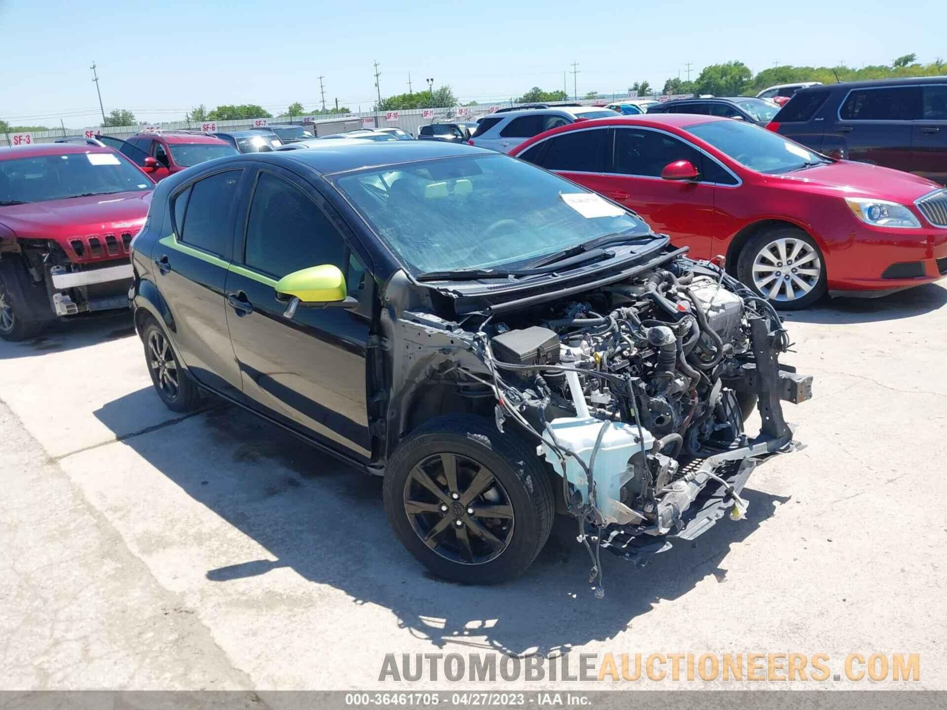 JTDKDTB35G1115283 TOYOTA PRIUS C 2016