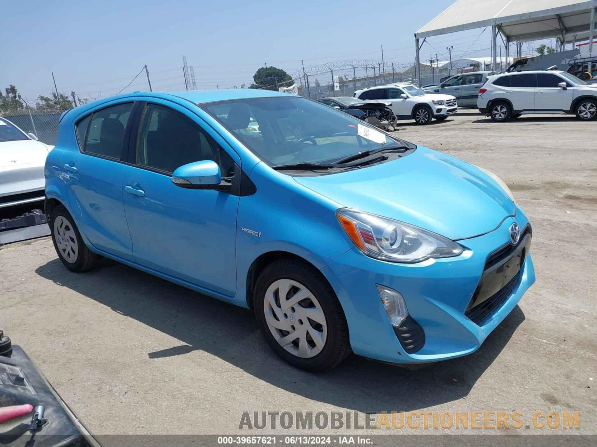 JTDKDTB35G1115901 TOYOTA PRIUS C 2016