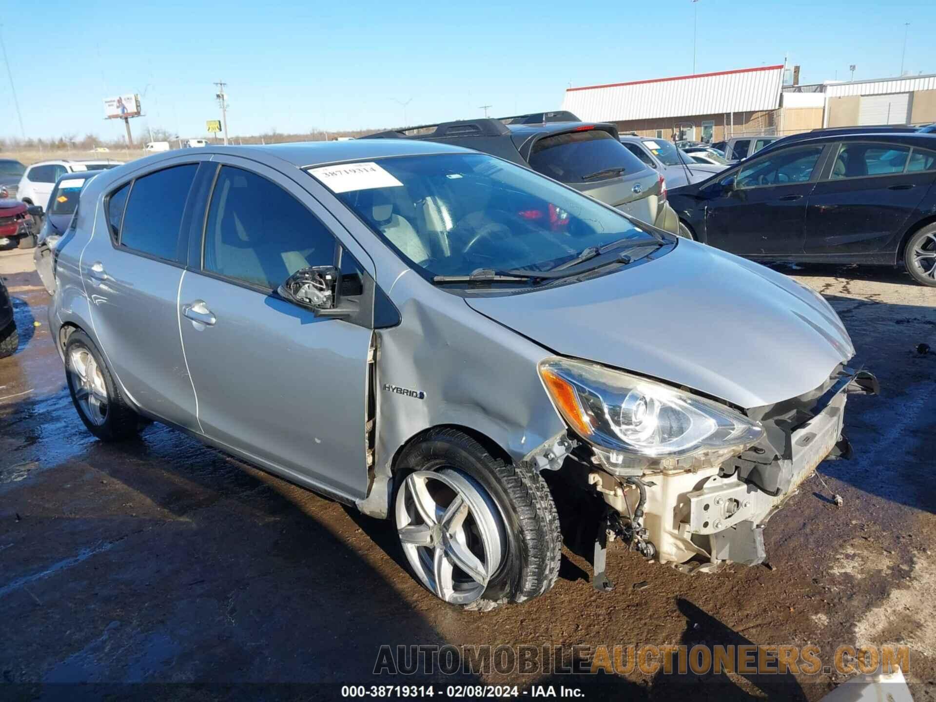 JTDKDTB35G1122752 TOYOTA PRIUS C 2016