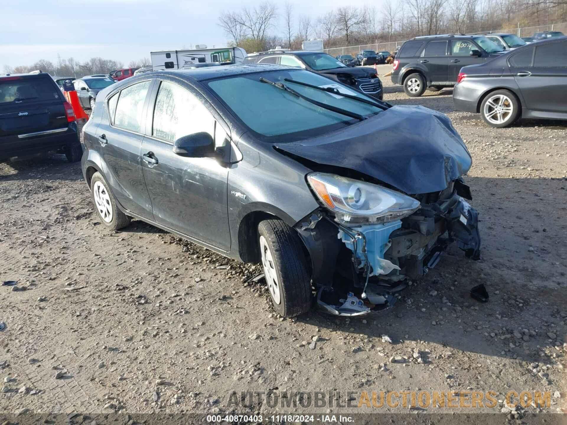 JTDKDTB35G1124663 TOYOTA PRIUS C 2016