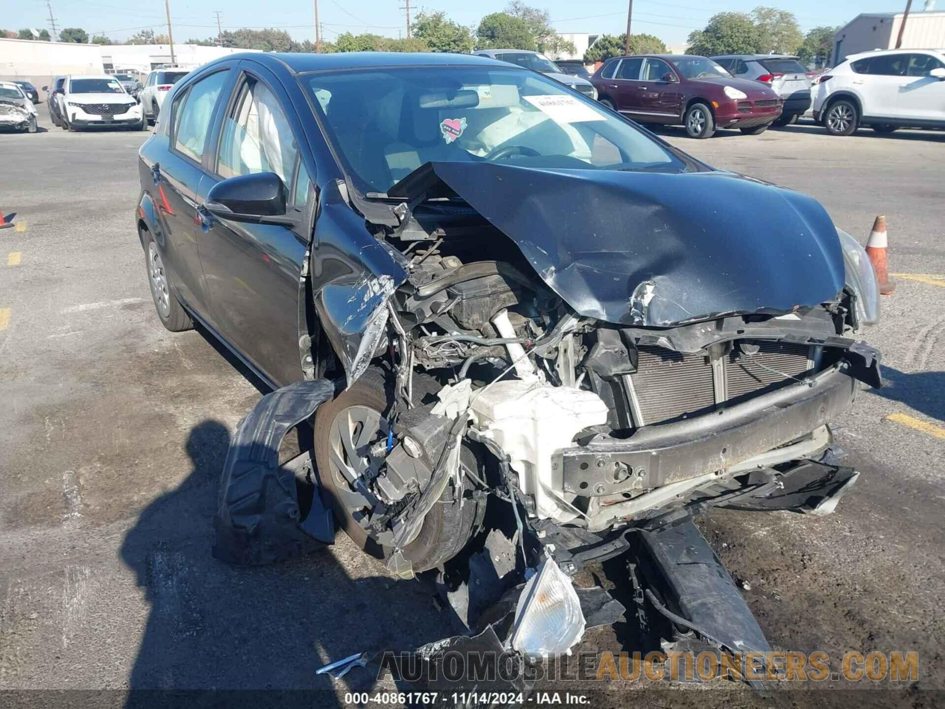 JTDKDTB35G1133198 TOYOTA PRIUS C 2016