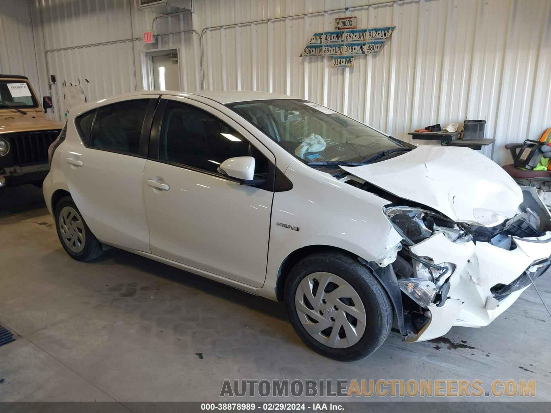 JTDKDTB35G1590044 TOYOTA PRIUS C 2016