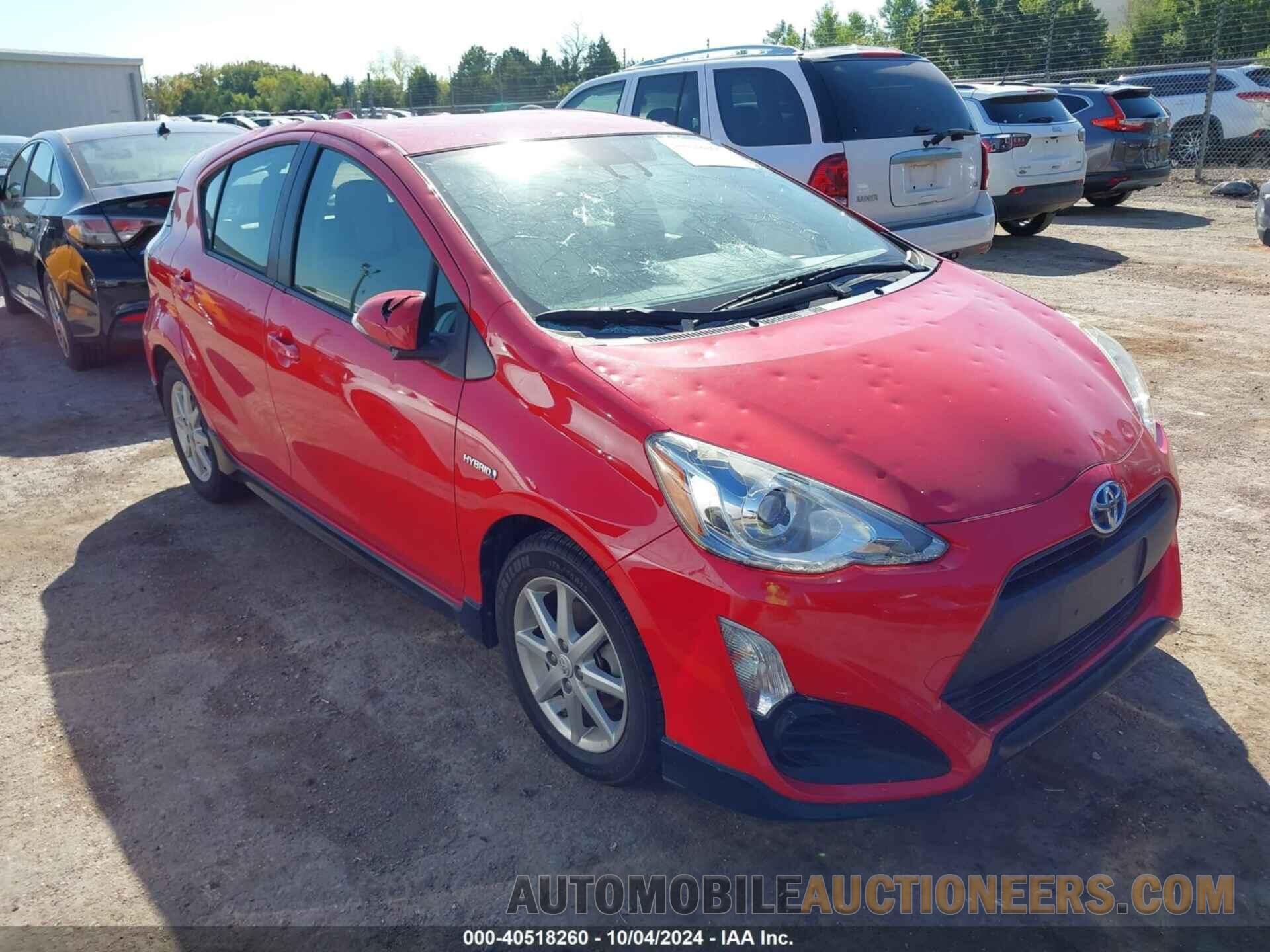 JTDKDTB35H1595424 TOYOTA PRIUS C 2017