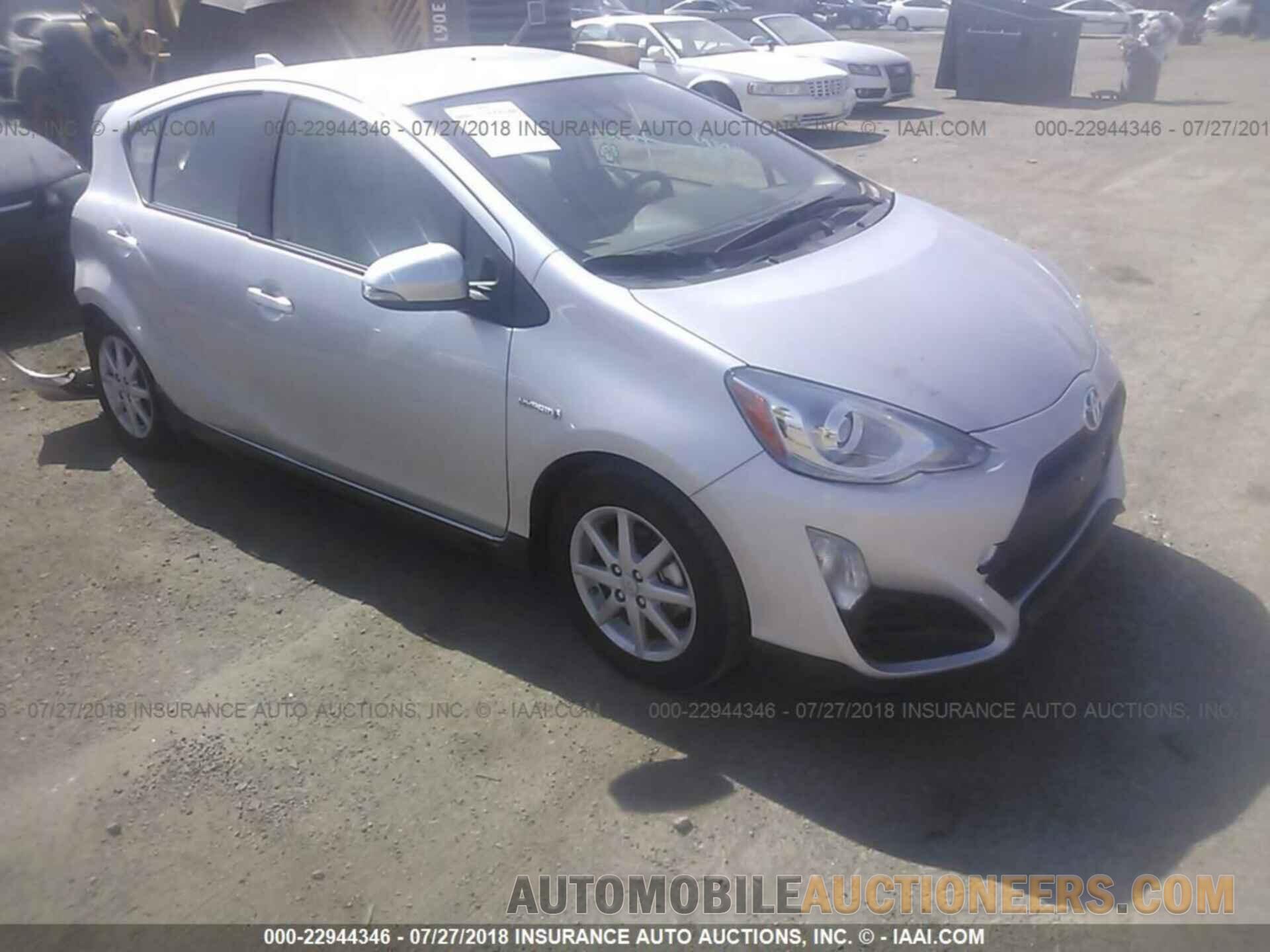 JTDKDTB35H1597285 TOYOTA PRIUS C 2017