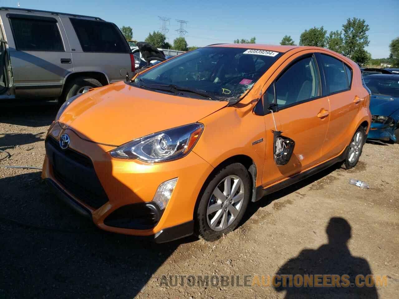 JTDKDTB35H1598694 TOYOTA PRIUS 2017