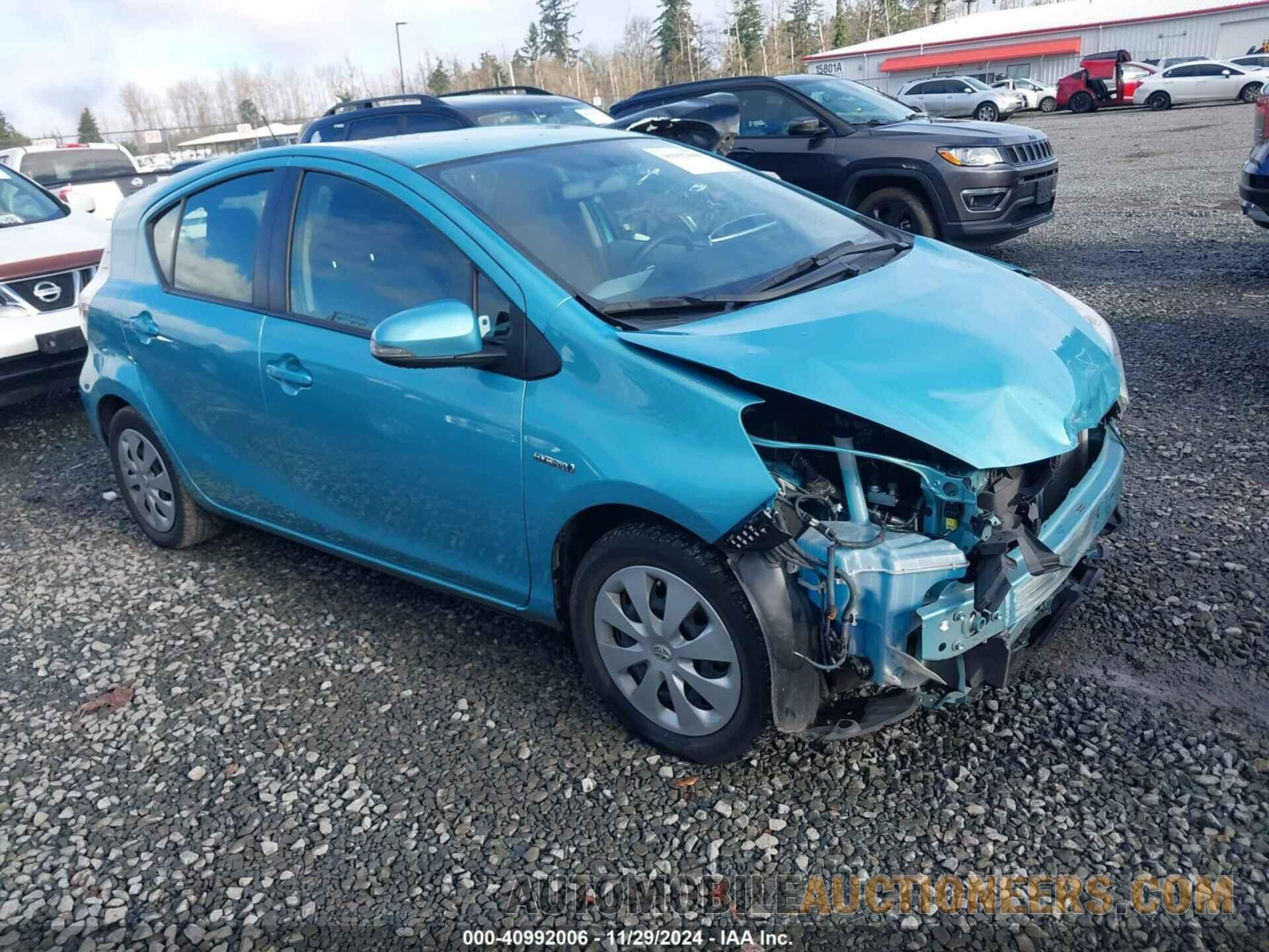 JTDKDTB36C1004333 TOYOTA PRIUS C 2012