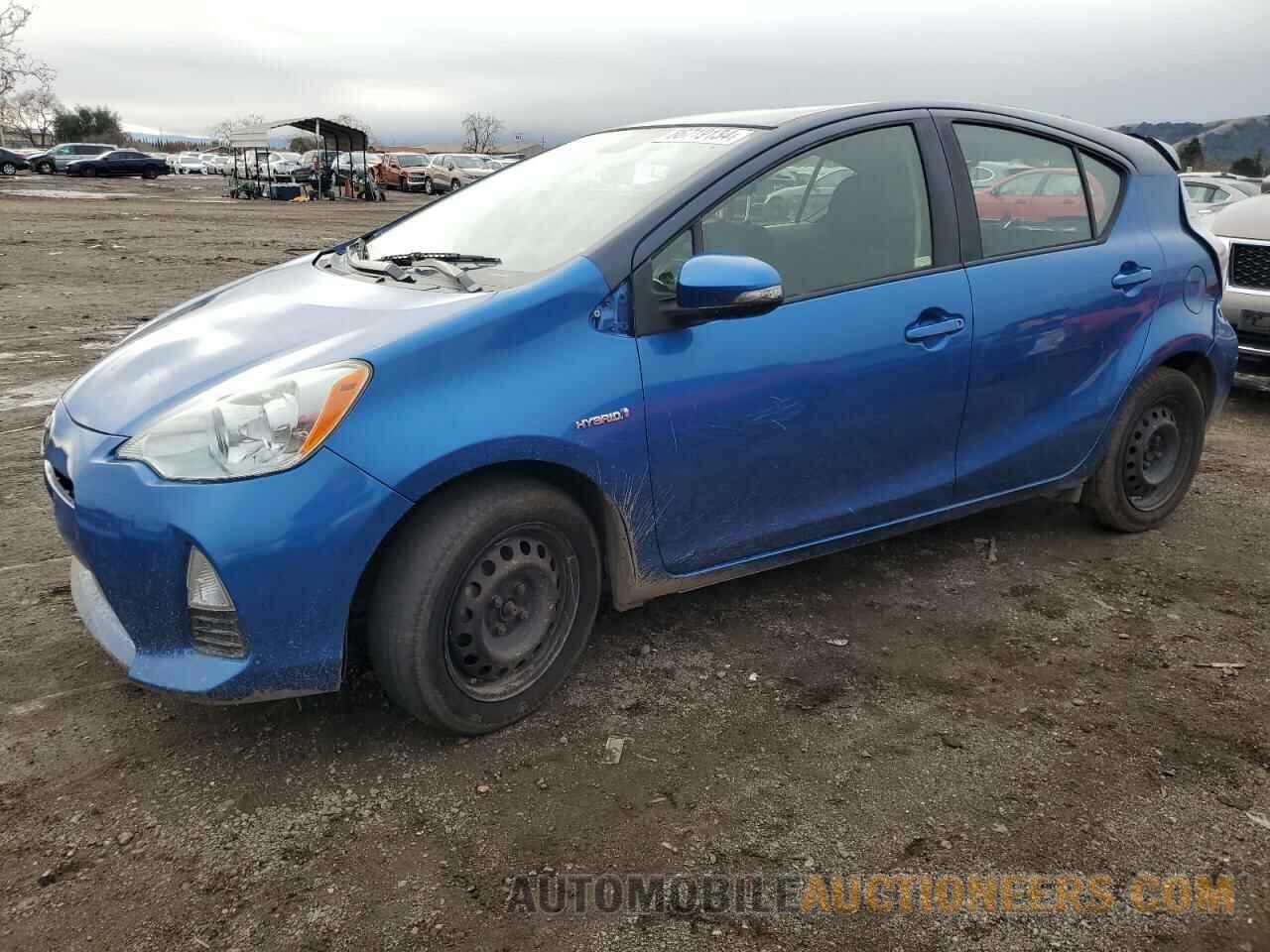 JTDKDTB36C1023979 TOYOTA PRIUS 2012