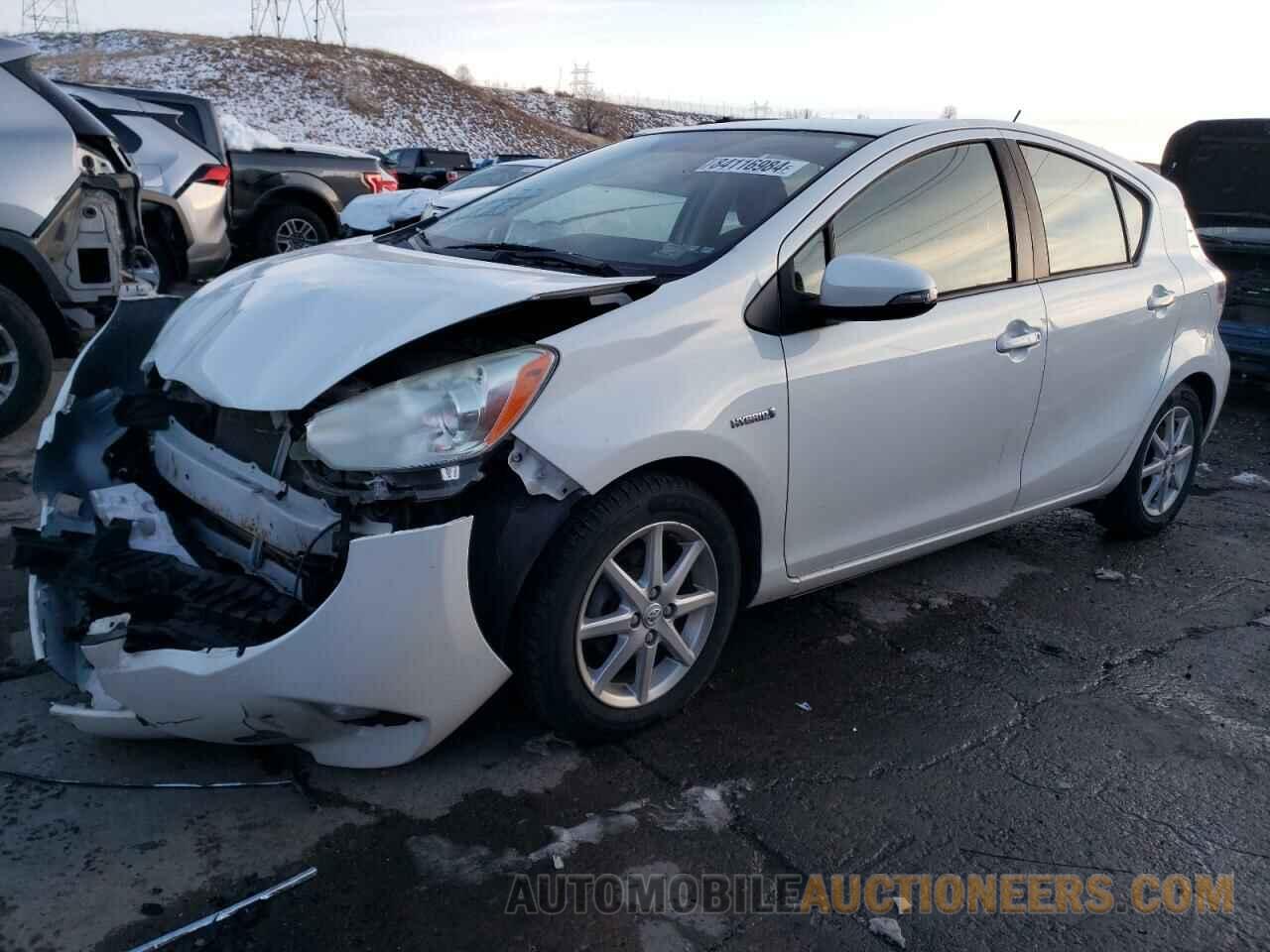 JTDKDTB36C1502810 TOYOTA PRIUS 2012