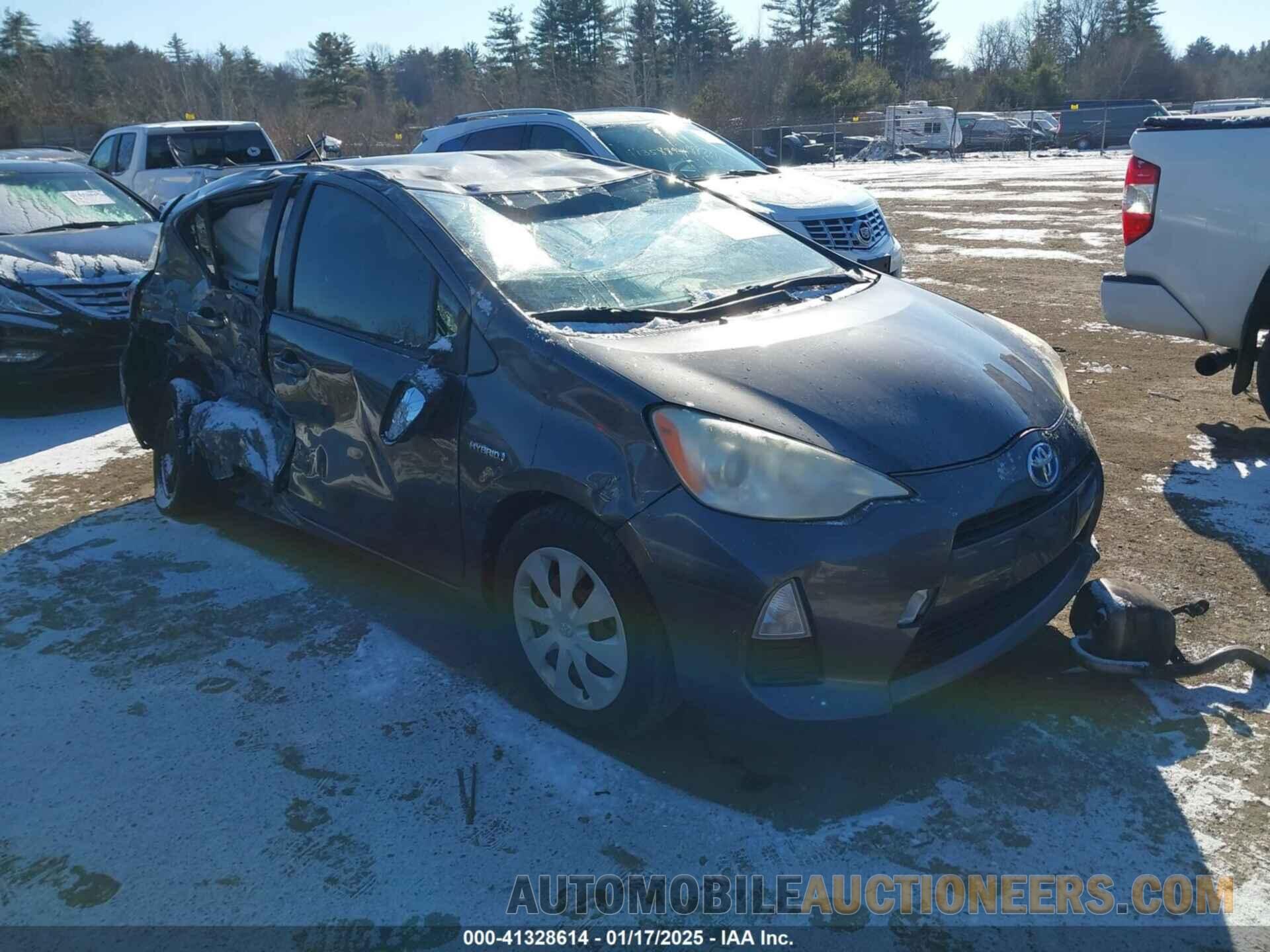 JTDKDTB36C1508610 TOYOTA PRIUS C 2012