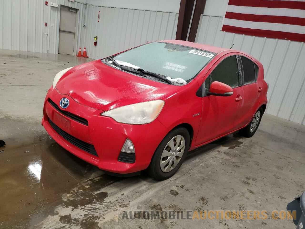 JTDKDTB36C1510728 TOYOTA PRIUS 2012