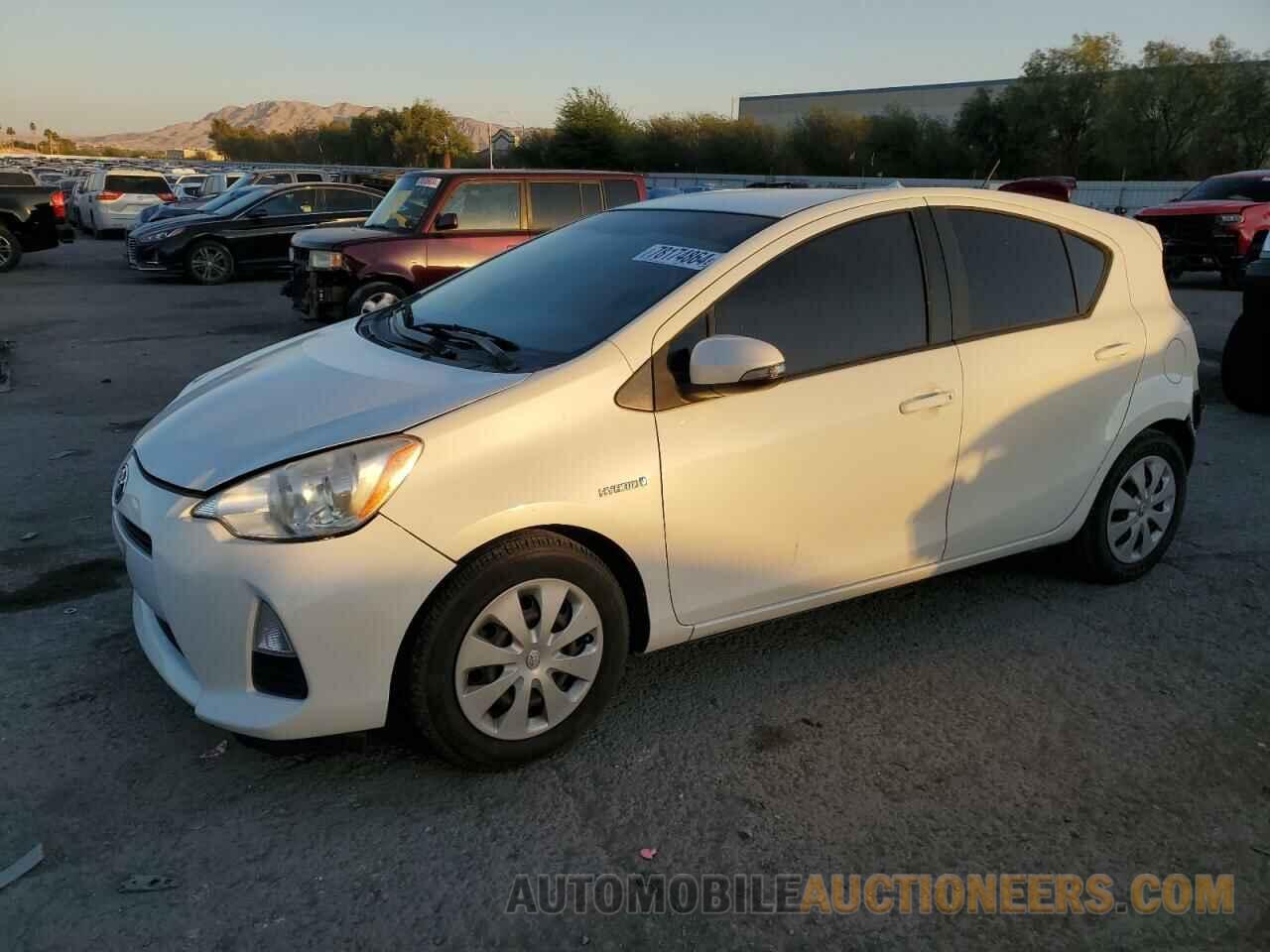 JTDKDTB36C1527416 TOYOTA PRIUS 2012