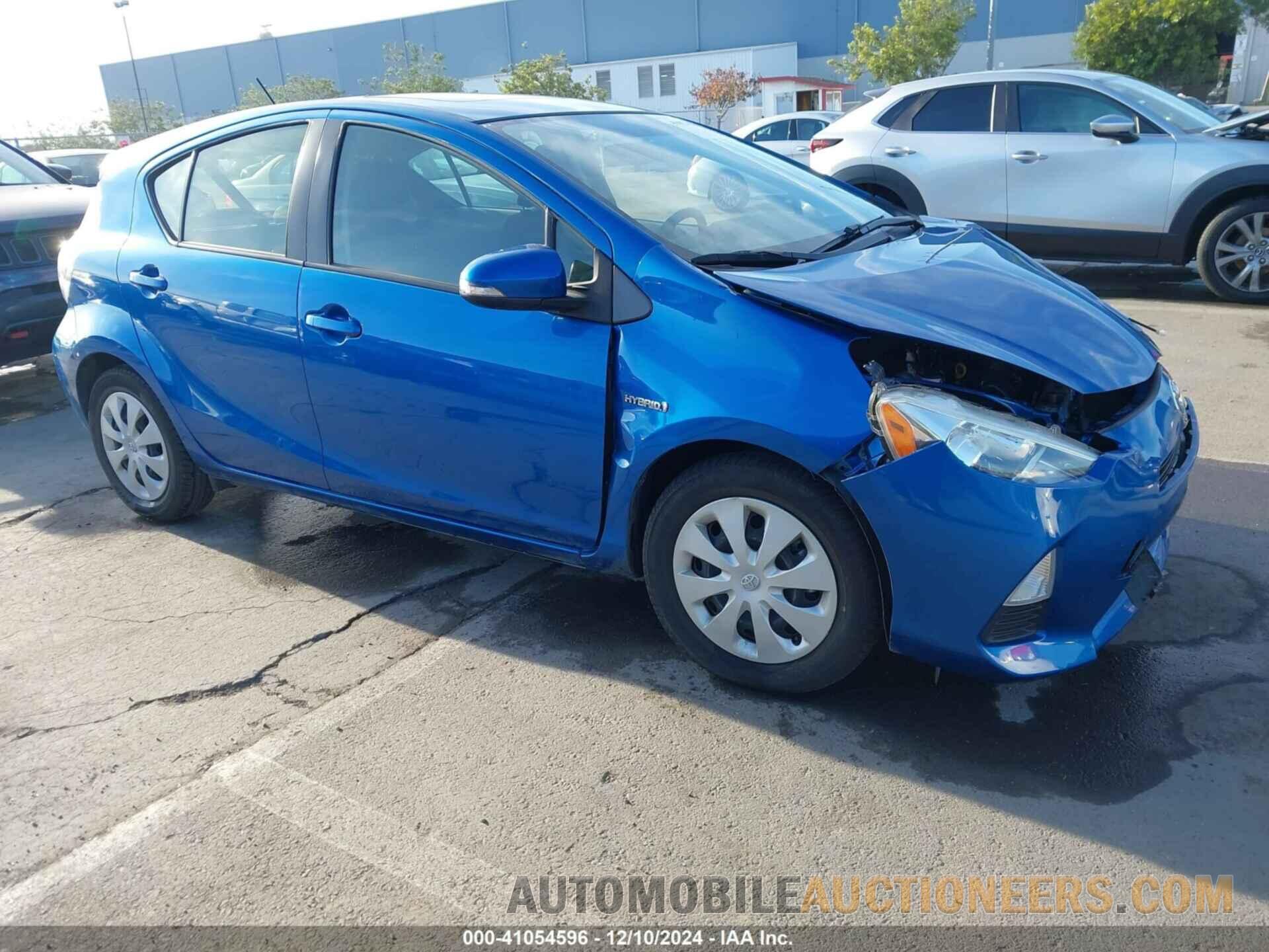 JTDKDTB36D1034546 TOYOTA PRIUS C 2013