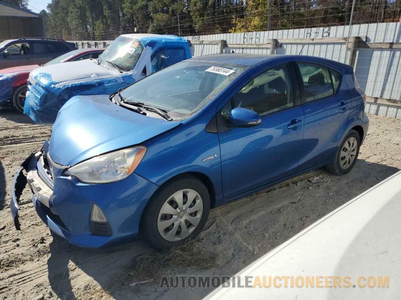 JTDKDTB36D1037804 TOYOTA PRIUS 2013