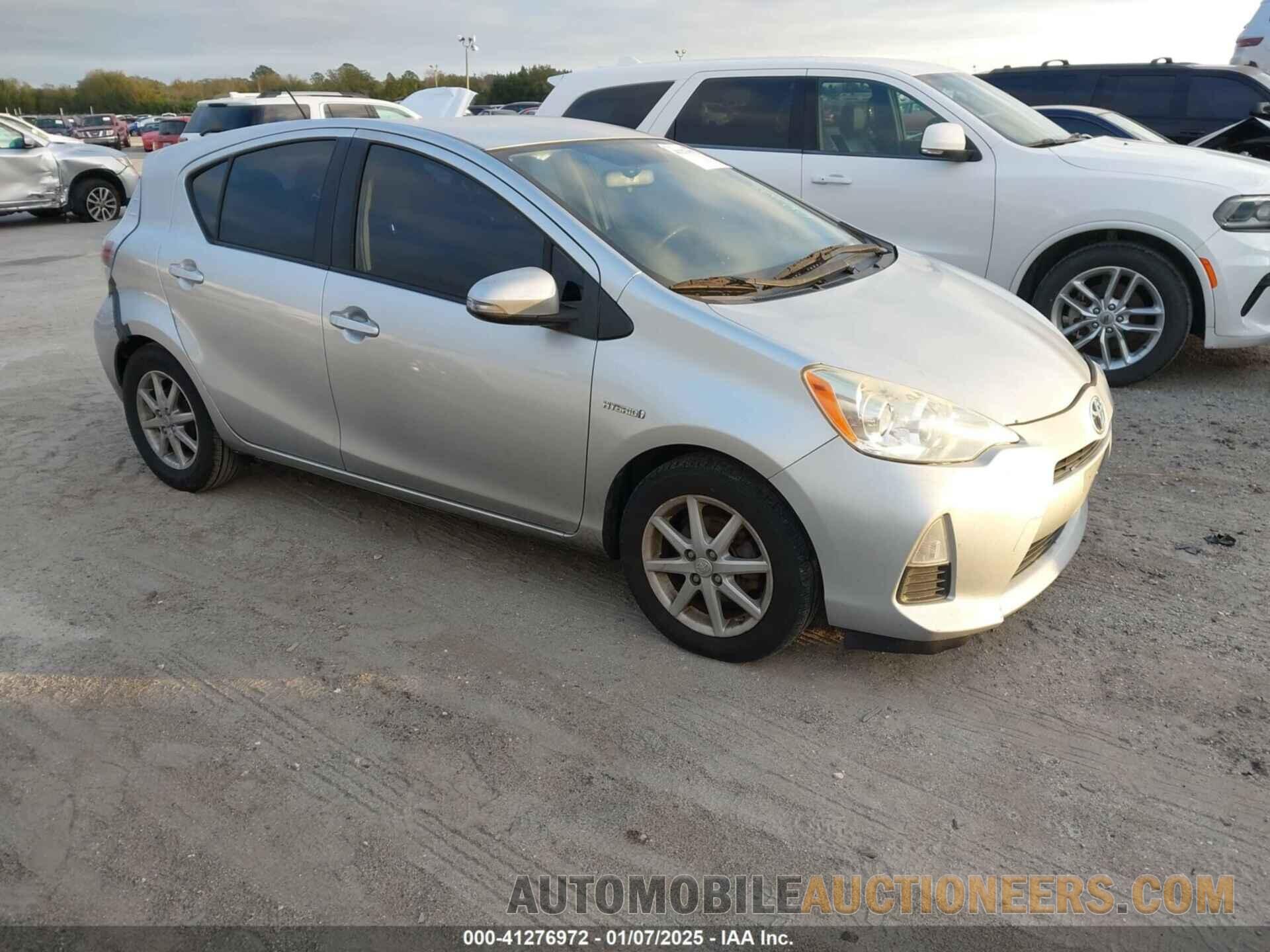 JTDKDTB36D1039326 TOYOTA PRIUS C 2013