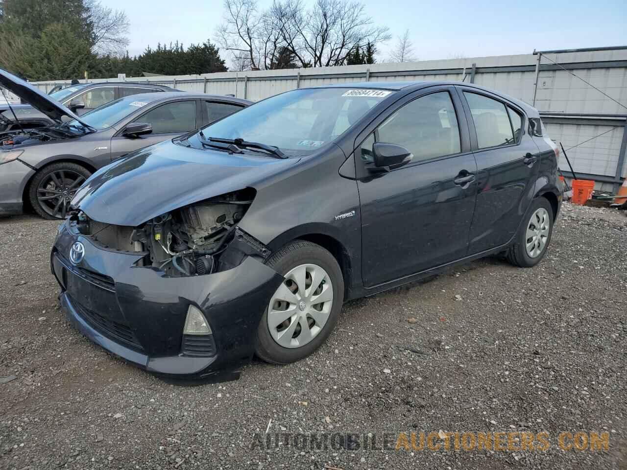 JTDKDTB36D1047832 TOYOTA PRIUS 2013