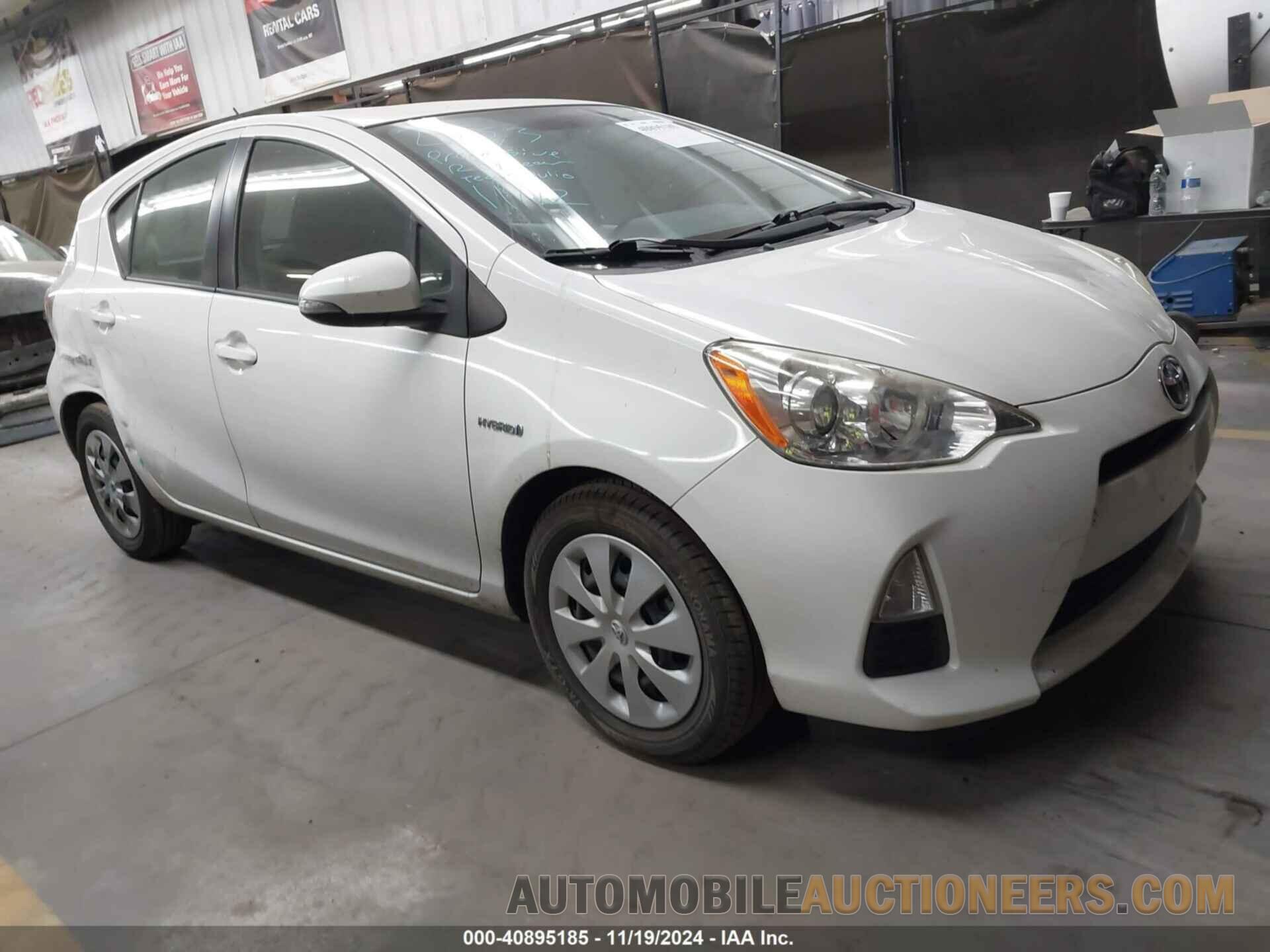 JTDKDTB36D1545870 TOYOTA PRIUS C 2013