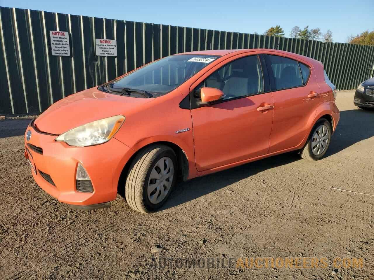 JTDKDTB36E1060646 TOYOTA PRIUS 2014