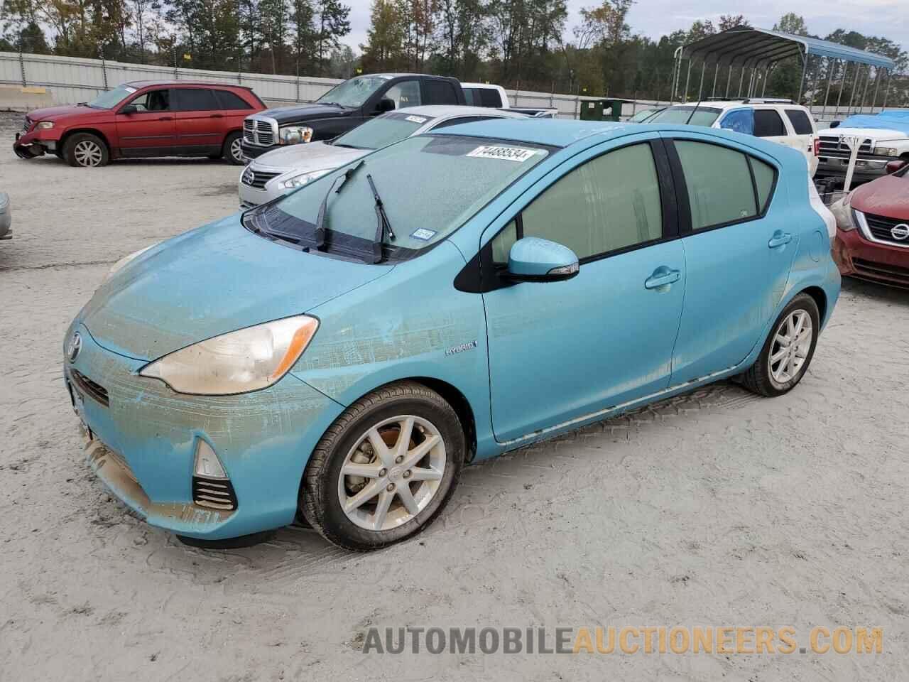 JTDKDTB36E1083974 TOYOTA PRIUS 2014