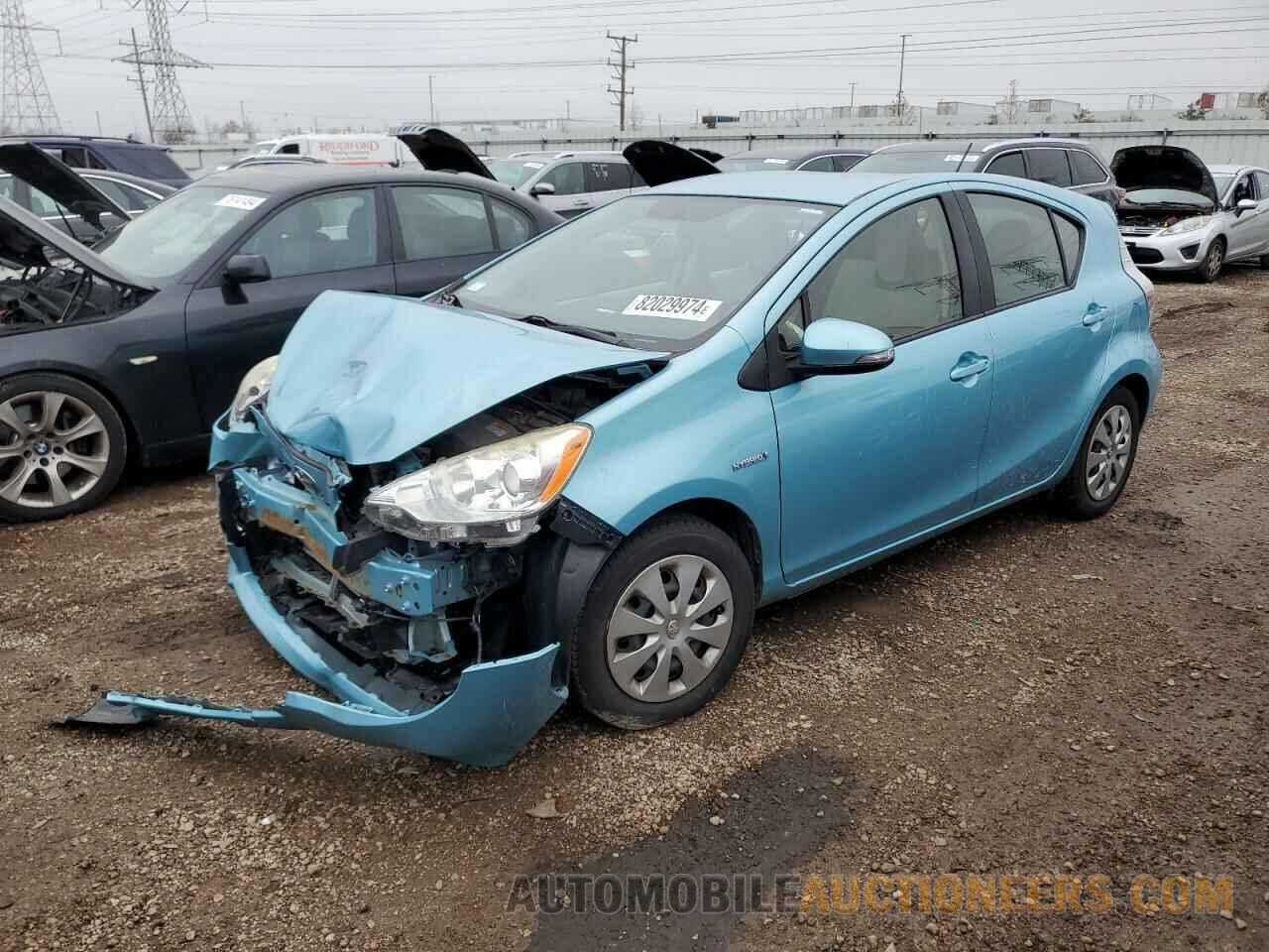 JTDKDTB36E1085529 TOYOTA PRIUS 2014