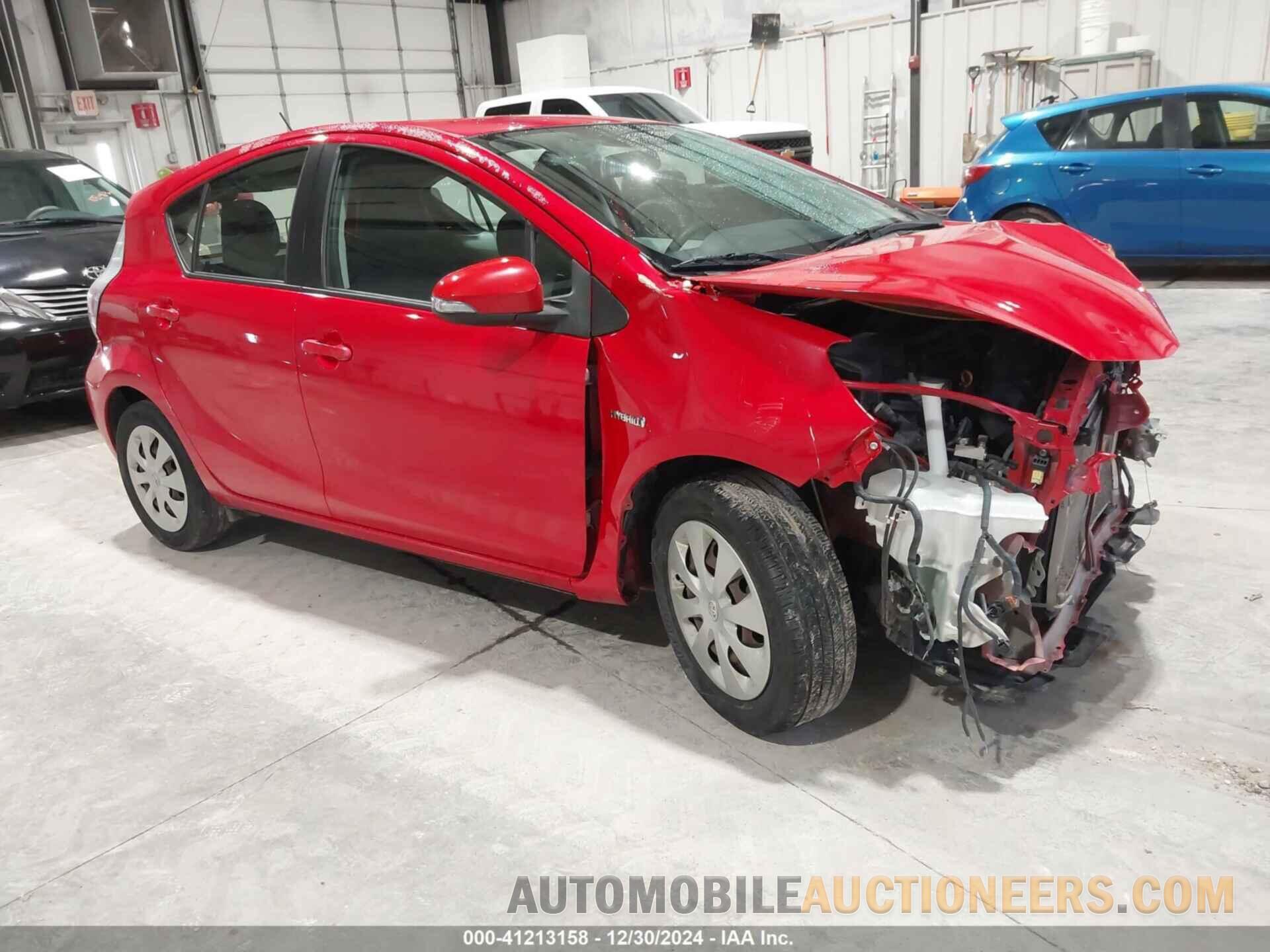 JTDKDTB36E1557972 TOYOTA PRIUS C 2014