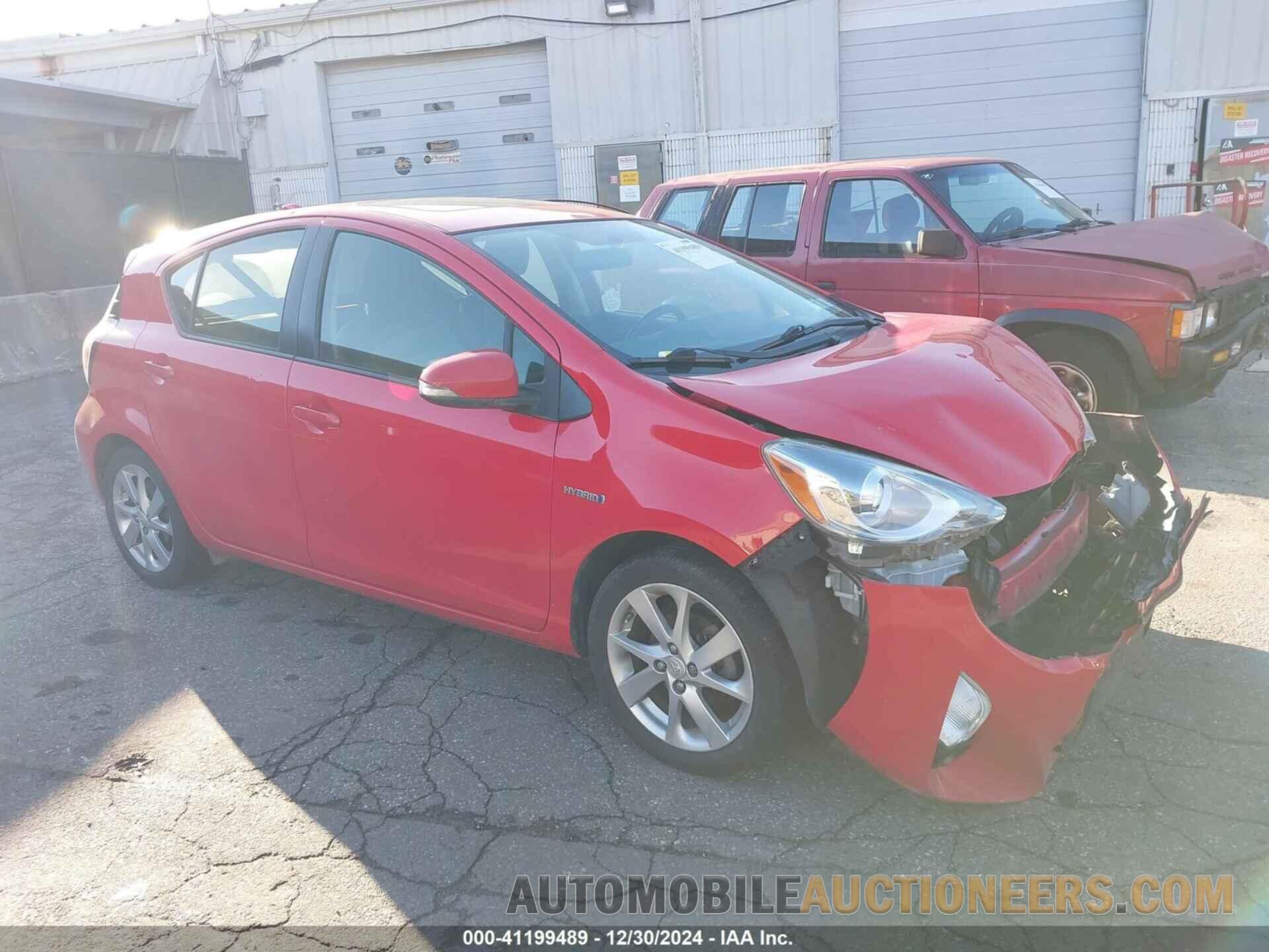 JTDKDTB36F1091476 TOYOTA PRIUS C 2015