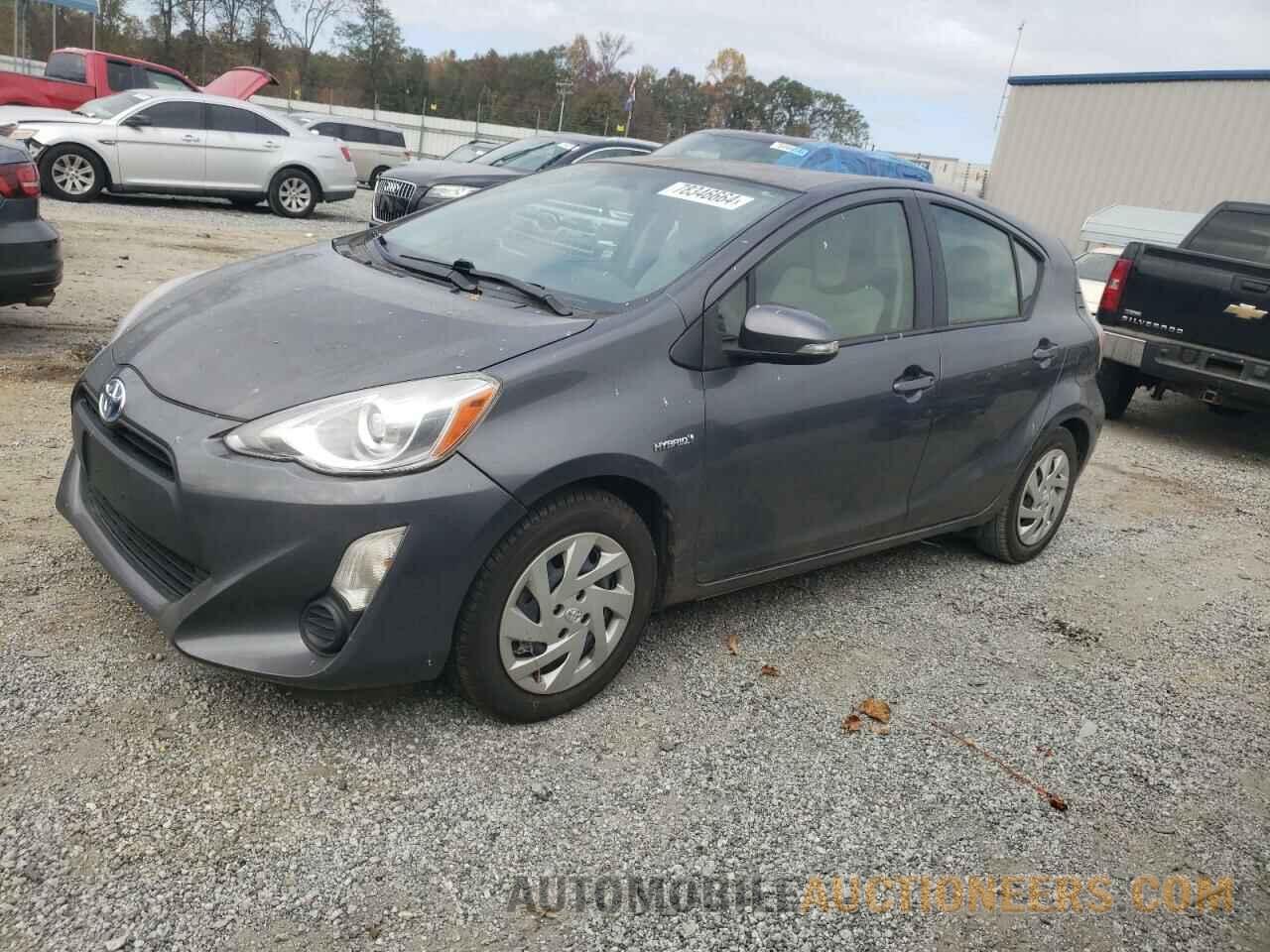 JTDKDTB36F1092322 TOYOTA PRIUS 2015