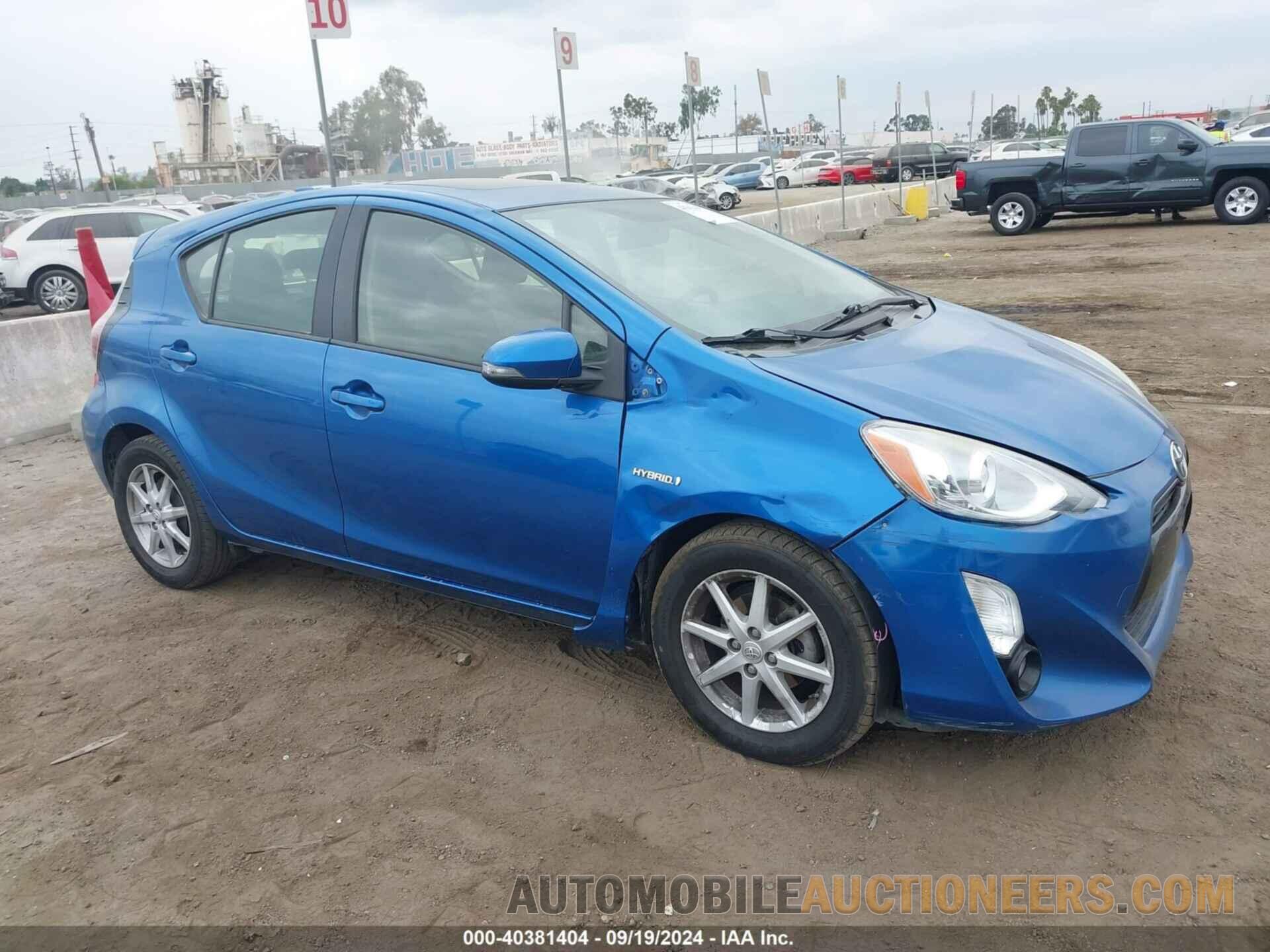 JTDKDTB36F1094216 TOYOTA PRIUS C 2015