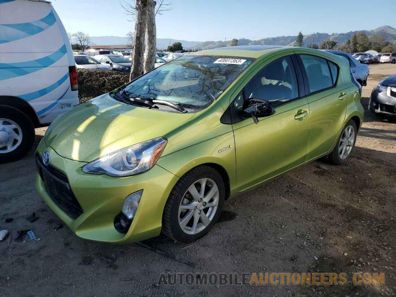 JTDKDTB36F1095947 TOYOTA PRIUS 2015