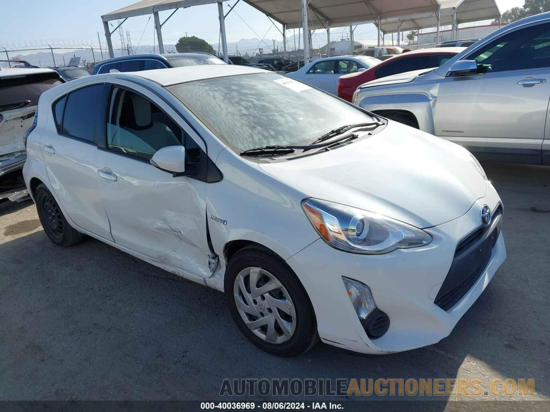 JTDKDTB36F1112648 TOYOTA PRIUS C 2015