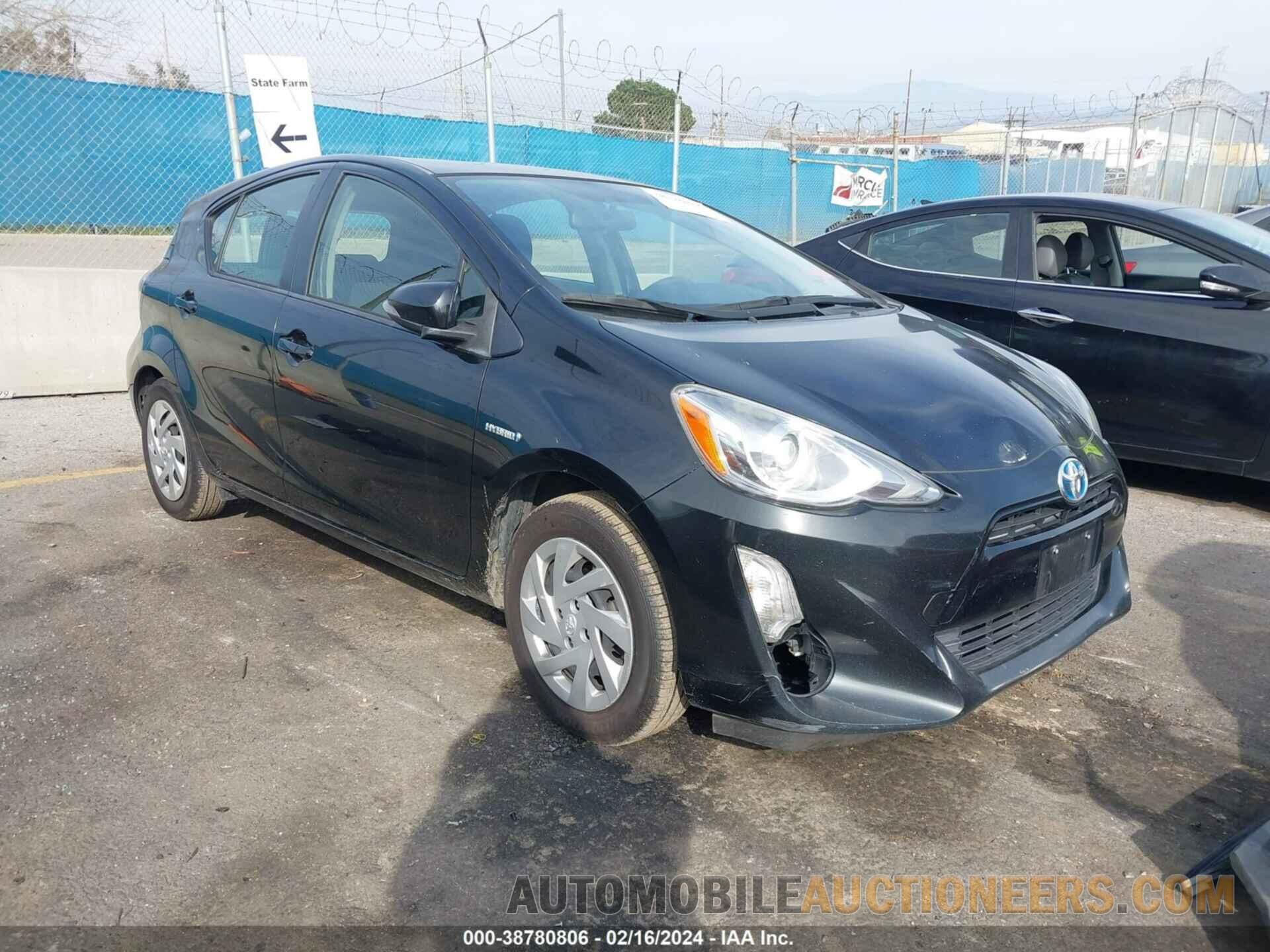 JTDKDTB36F1585952 TOYOTA PRIUS C 2015