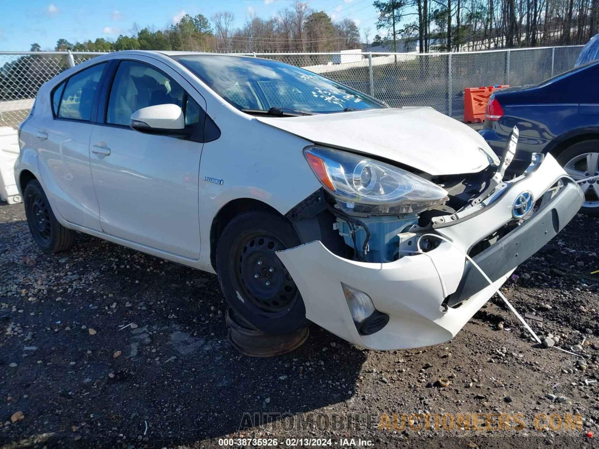 JTDKDTB36F1586356 TOYOTA PRIUS C 2015