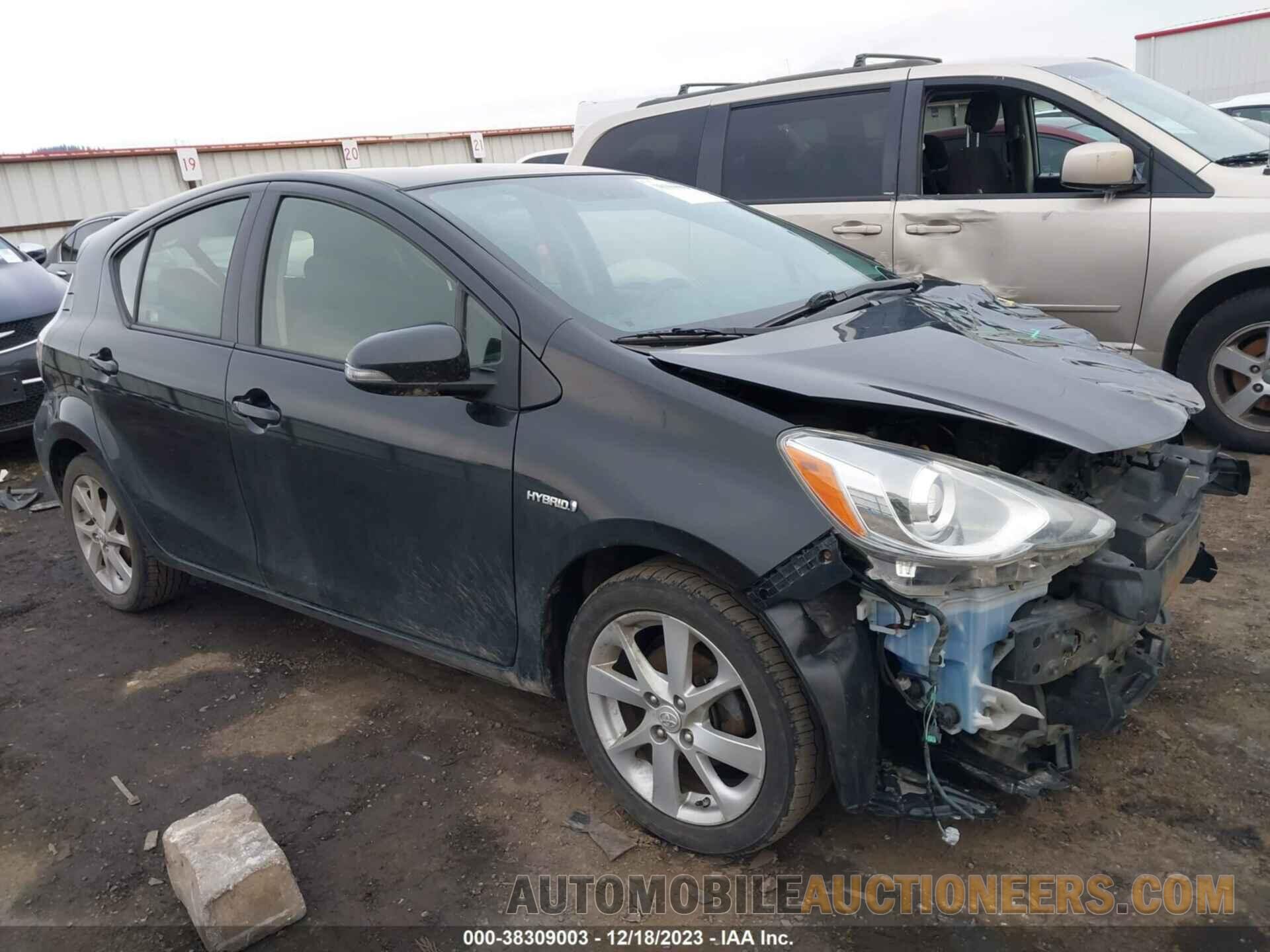 JTDKDTB36F1586812 TOYOTA PRIUS C 2015