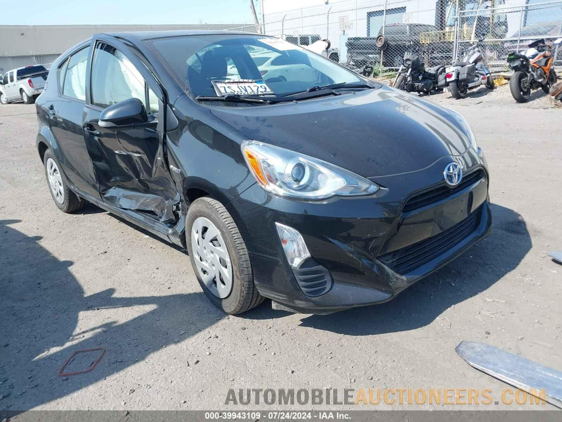 JTDKDTB36G1115230 TOYOTA PRIUS C 2016