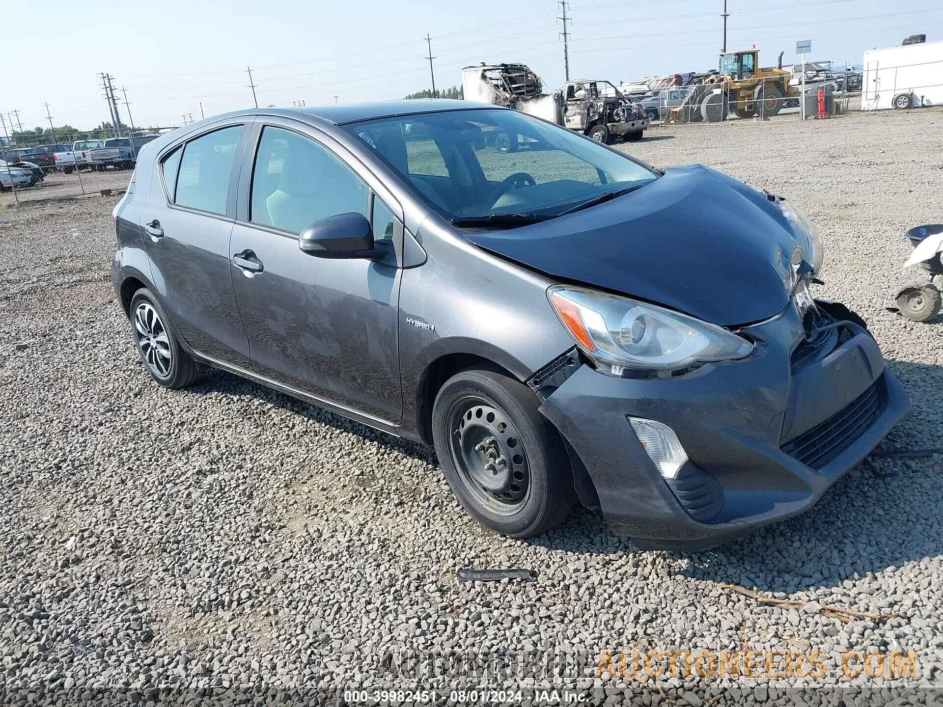 JTDKDTB36G1117608 TOYOTA PRIUS C 2016