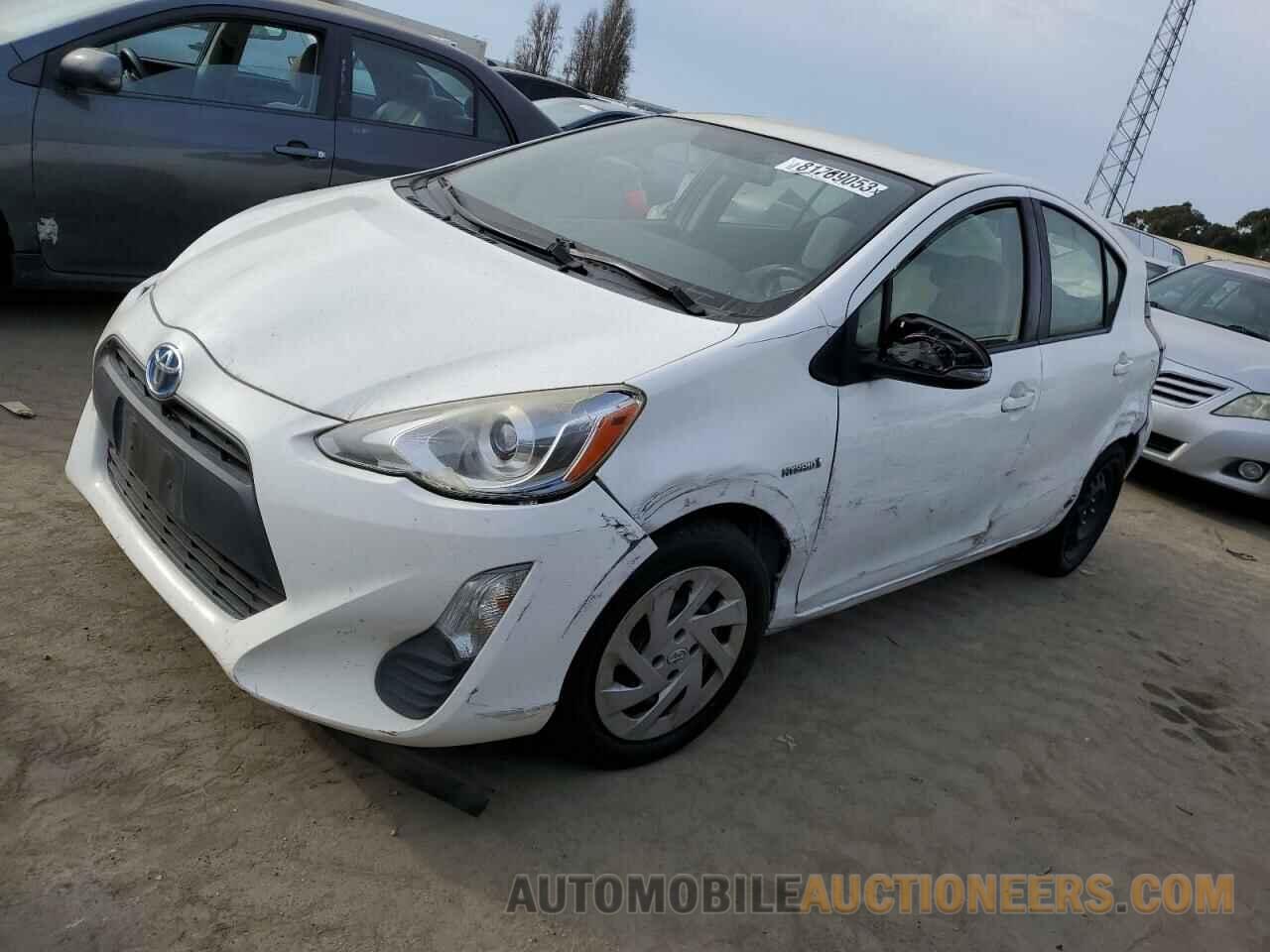 JTDKDTB36G1117978 TOYOTA PRIUS 2016