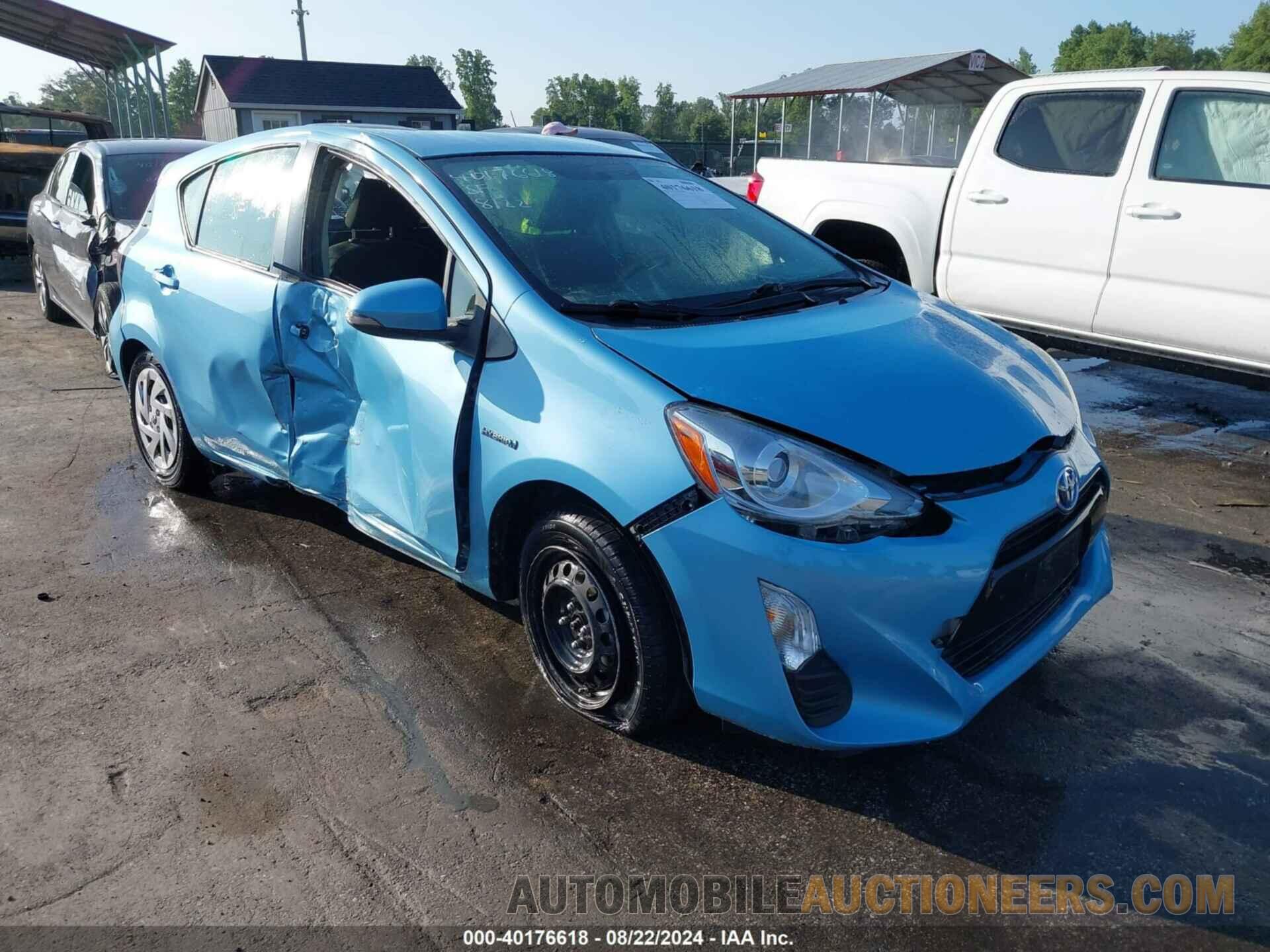 JTDKDTB36G1118239 TOYOTA PRIUS C 2016