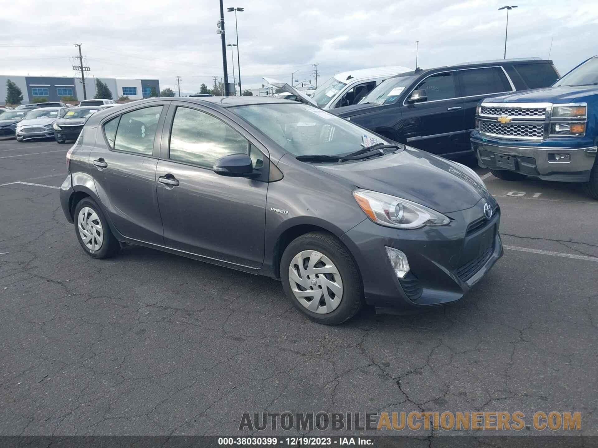 JTDKDTB36G1124073 TOYOTA PRIUS C 2016