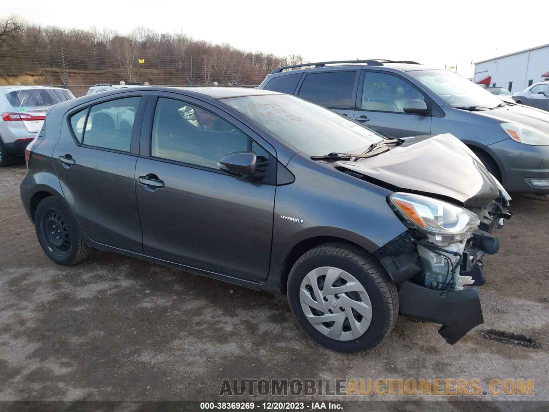 JTDKDTB36G1129533 TOYOTA PRIUS C 2016