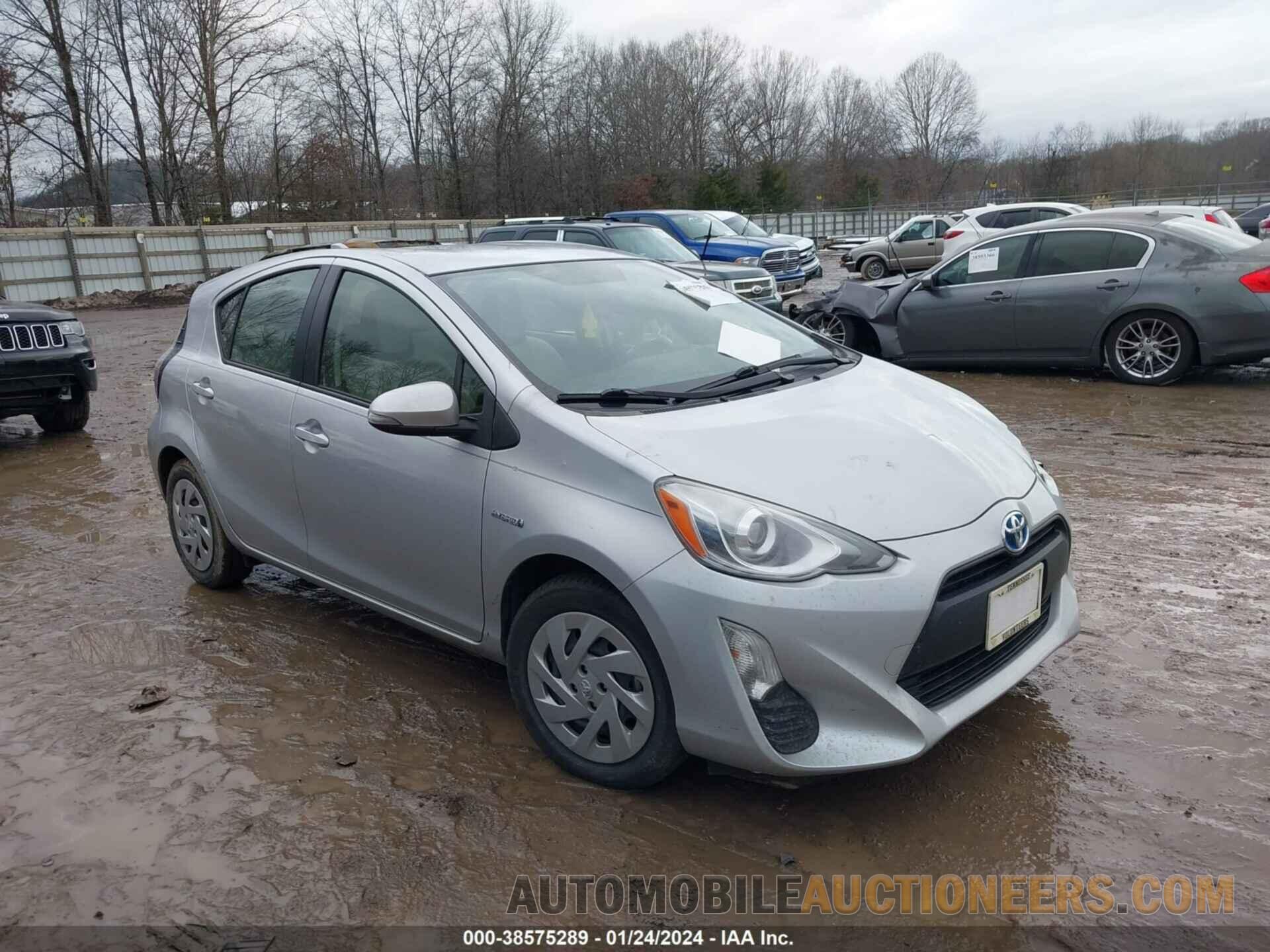 JTDKDTB36G1132190 TOYOTA PRIUS C 2016