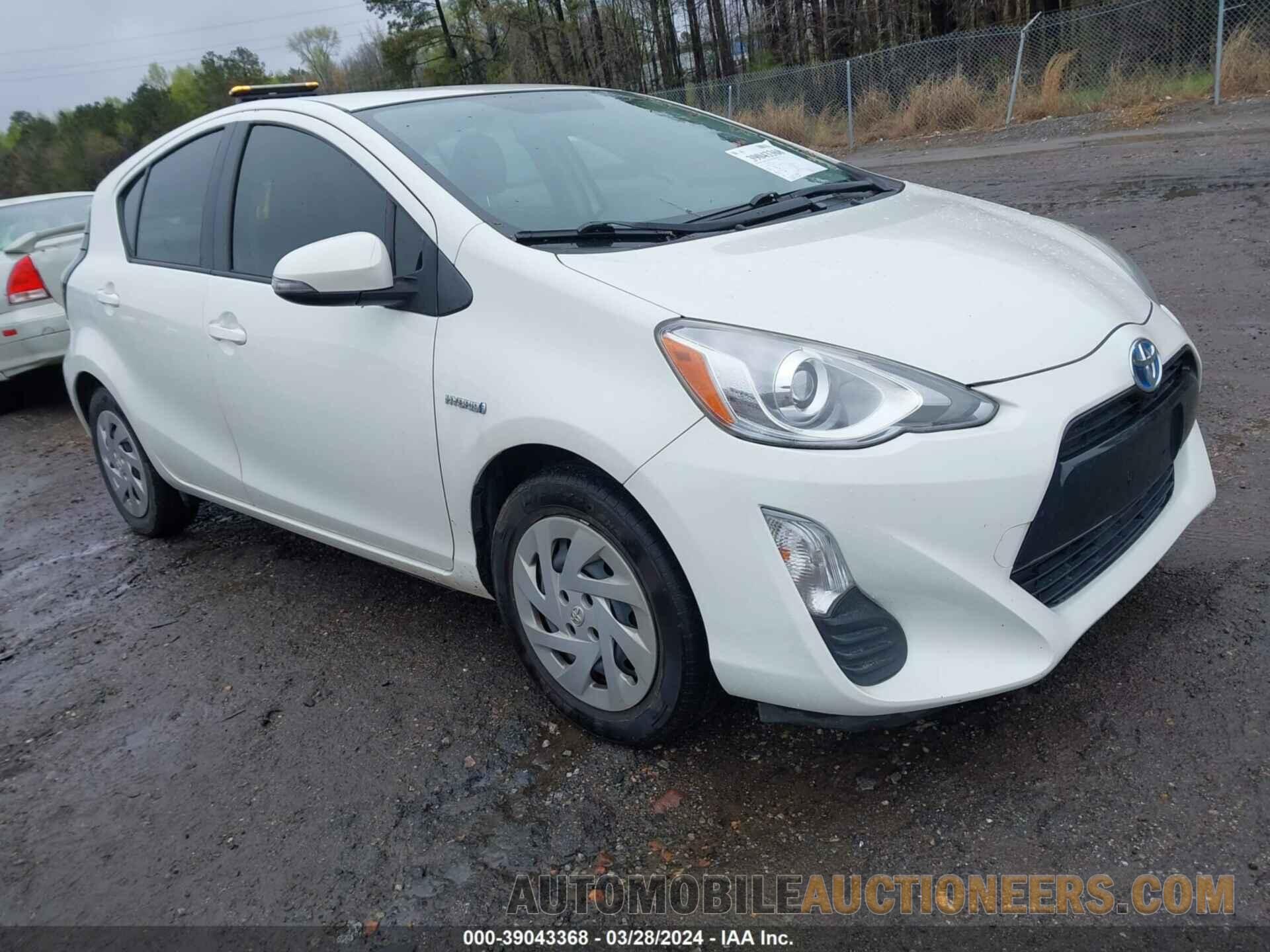 JTDKDTB36G1132772 TOYOTA PRIUS C 2016