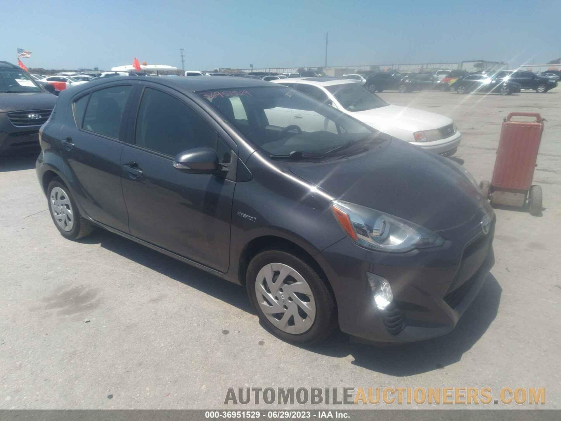 JTDKDTB36G1132948 TOYOTA PRIUS C 2016