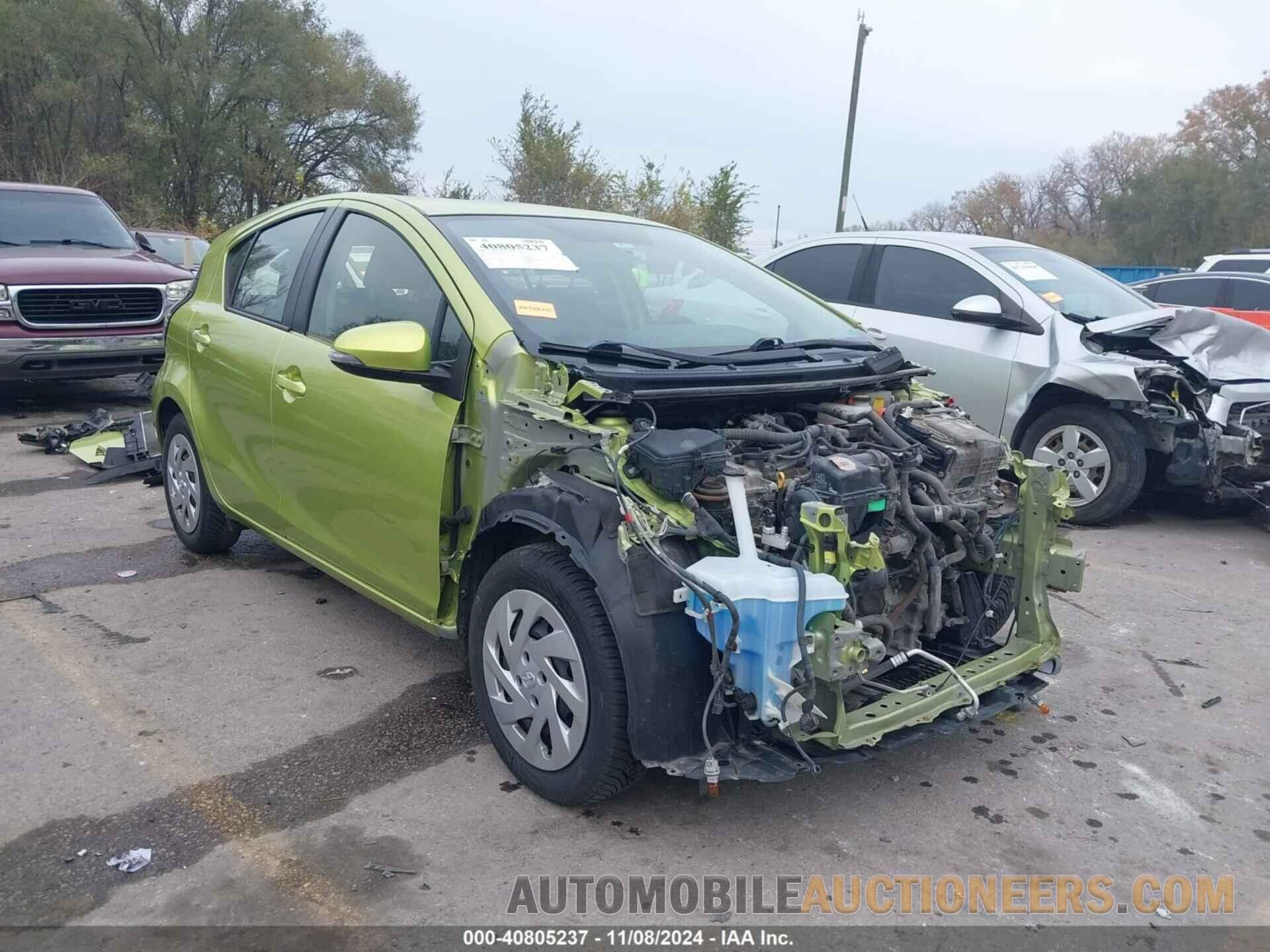 JTDKDTB36G1134232 TOYOTA PRIUS C 2016