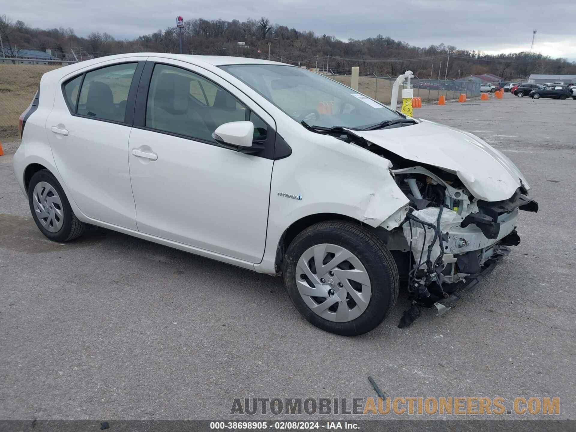 JTDKDTB36G1589372 TOYOTA PRIUS C 2016