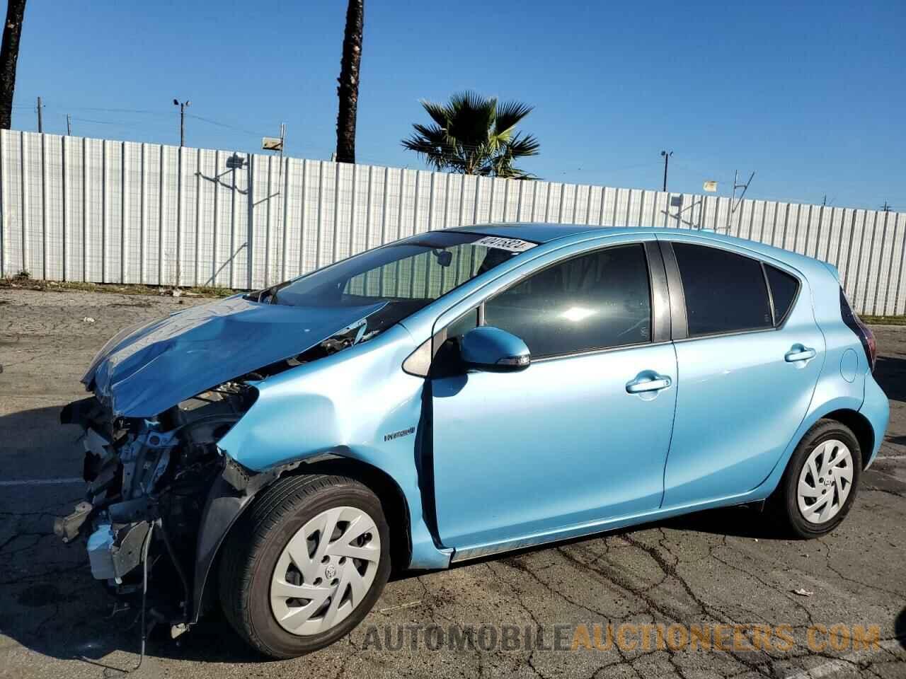 JTDKDTB36G1590859 TOYOTA PRIUS 2016