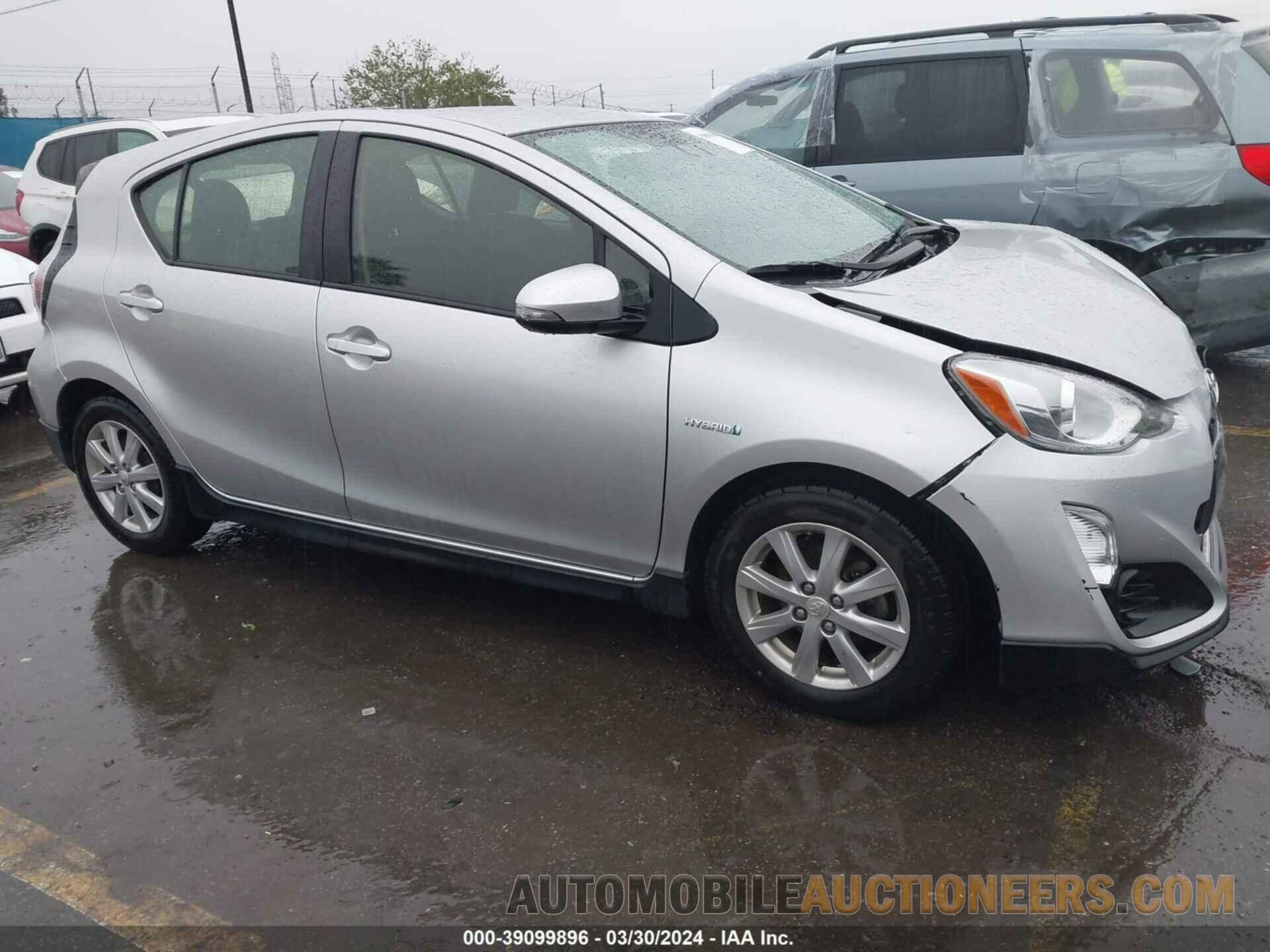 JTDKDTB36H1592807 TOYOTA PRIUS C 2017