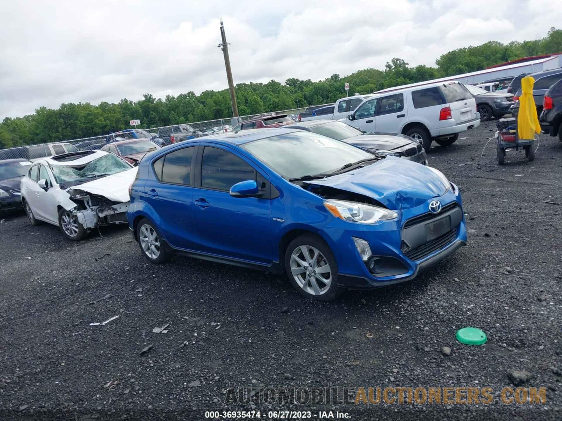 JTDKDTB36H1593617 TOYOTA PRIUS C 2017