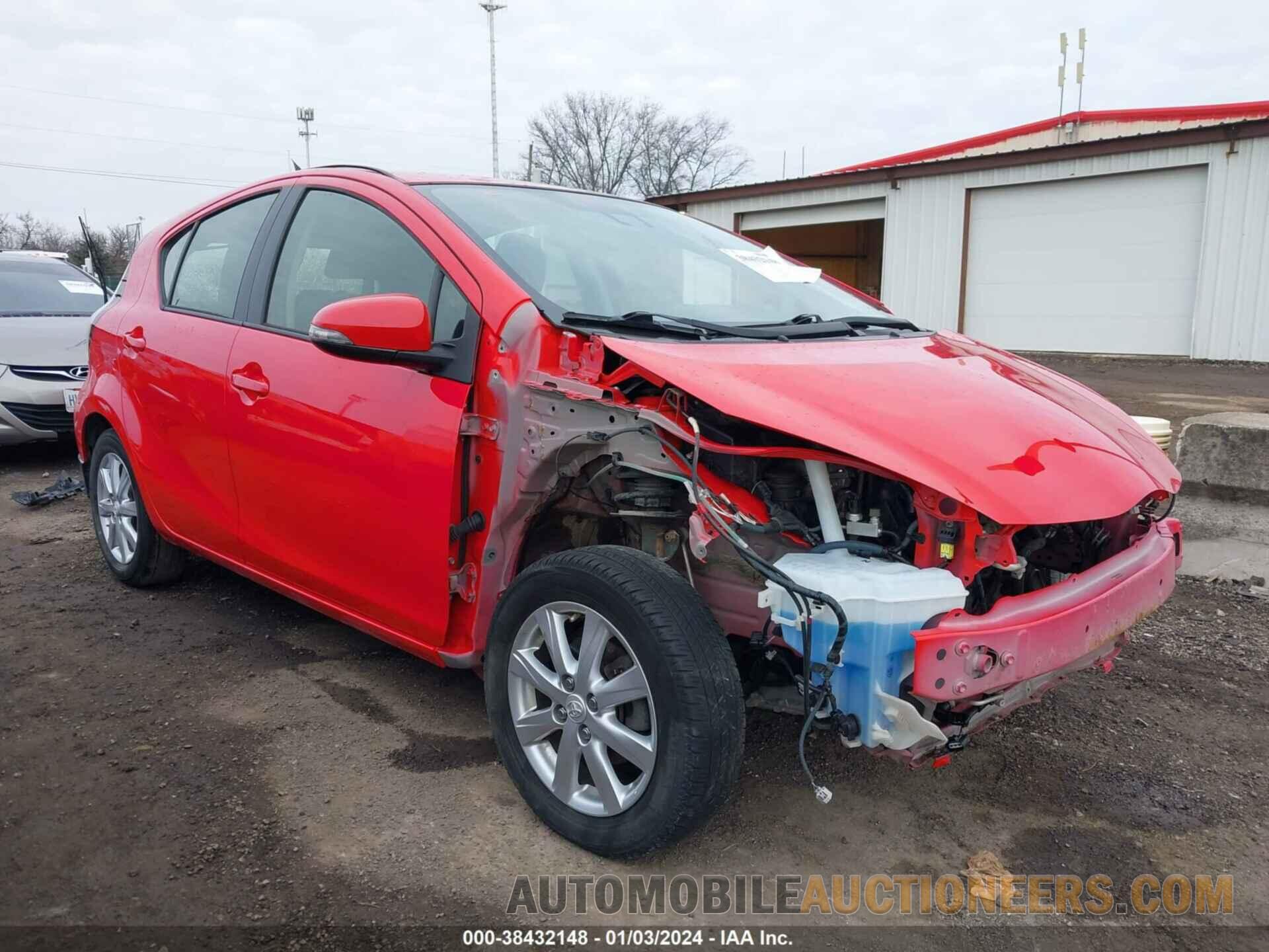 JTDKDTB36H1595044 TOYOTA PRIUS C 2017